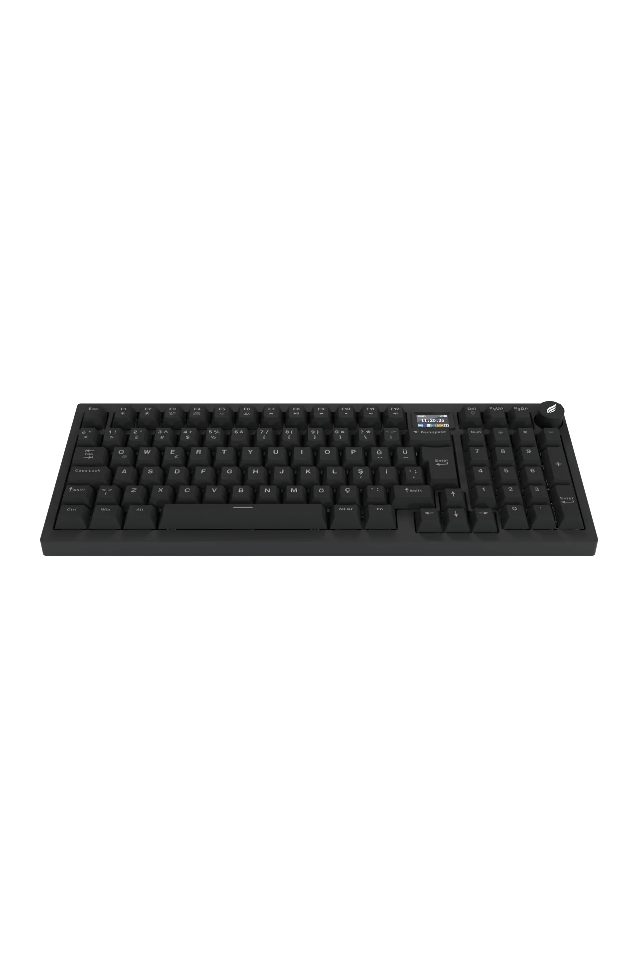 HK530 Mekanik Prelubed Switch RGB Tri-Mode Kablosuz/Bluetooth Full Türkçe Gaming Klavye