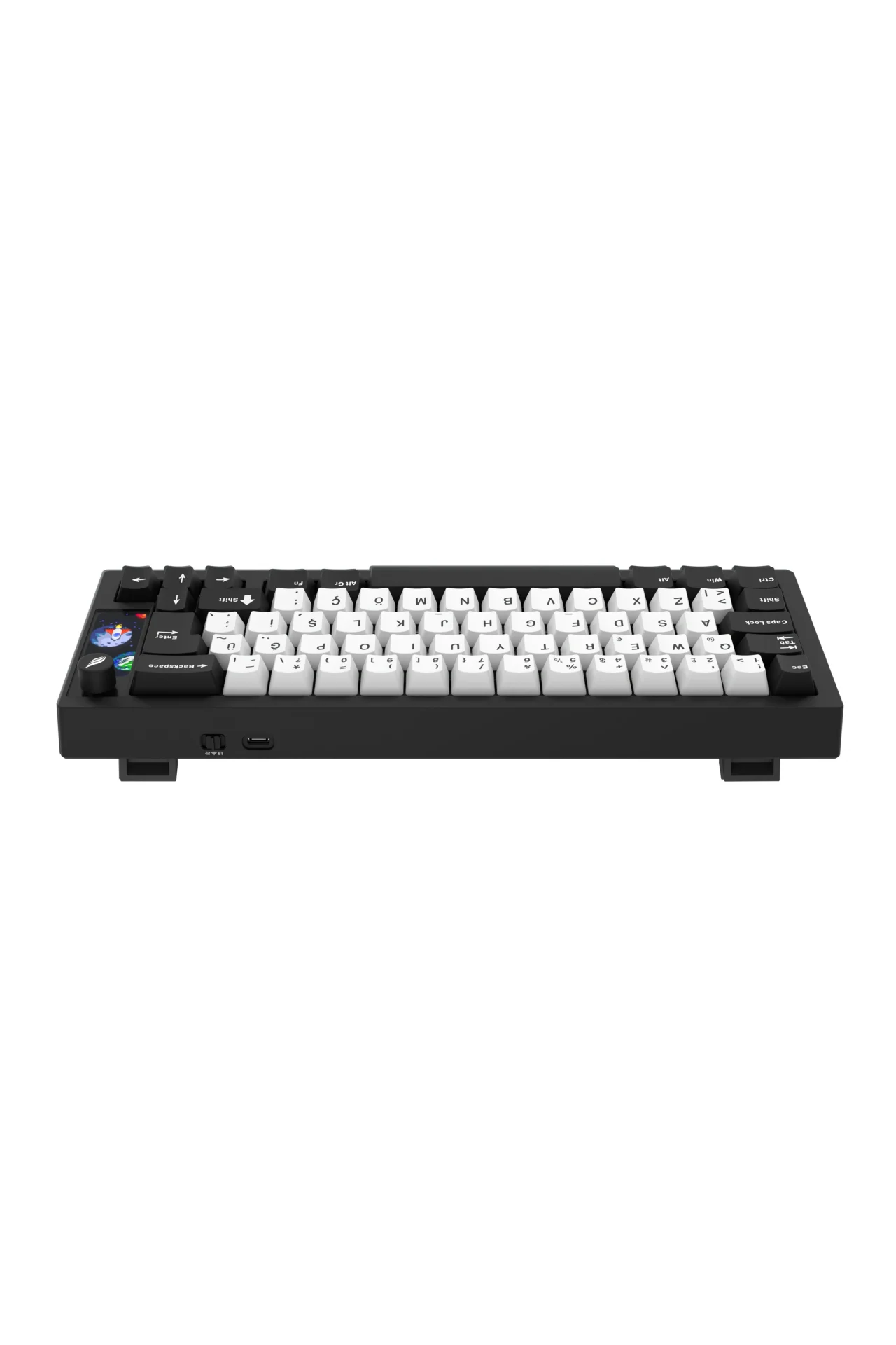HK540 Mekanik Prelubed Switch Hot Swap RGB Tri-Mode Kablosuz/Bluetooth %65 Full Türkçe Gaming Klavye