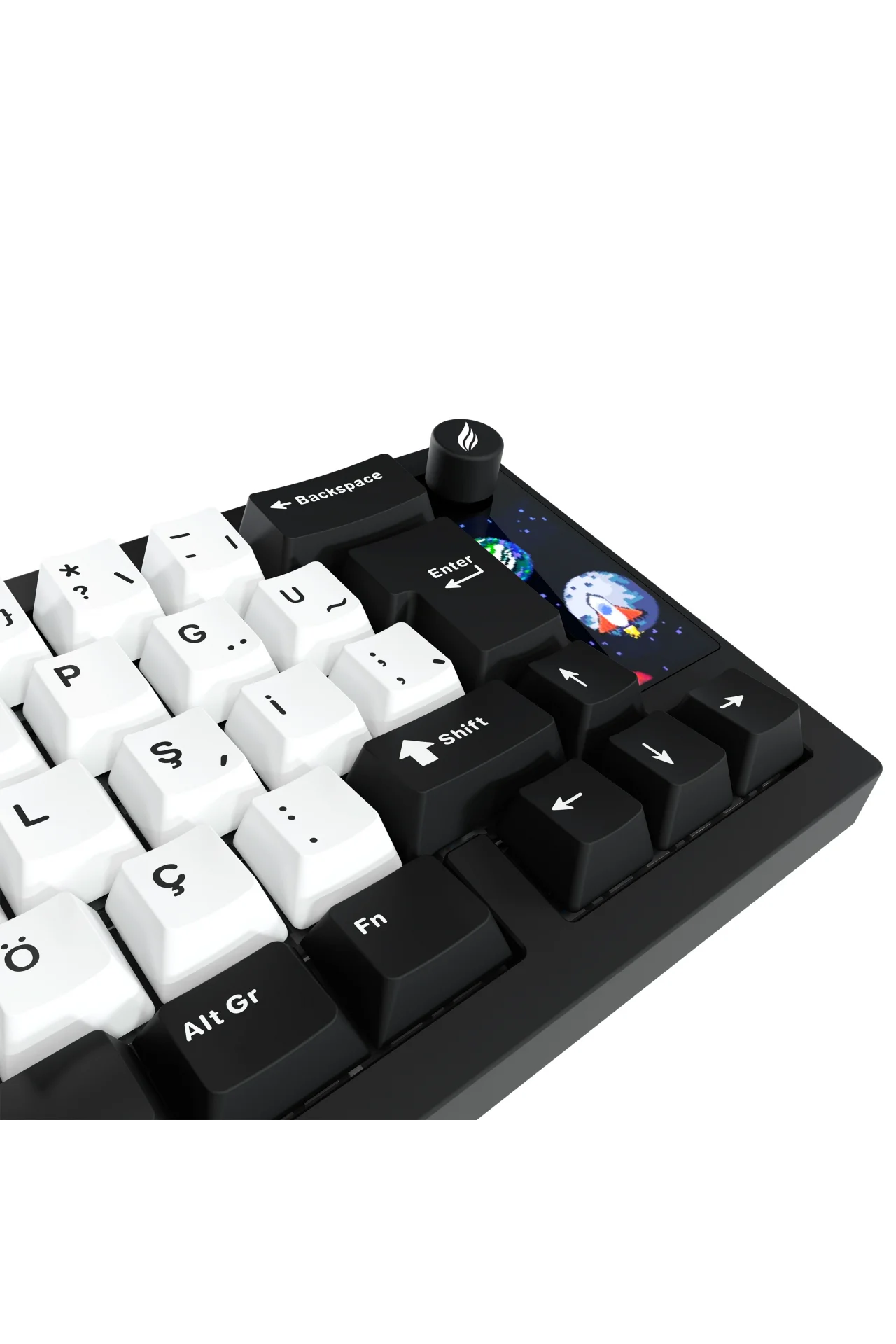 HK540 Mekanik Prelubed Switch RGB Tri-Mode Kablosuz/Bluetooth %65 Full Türkçe Gaming Klavye