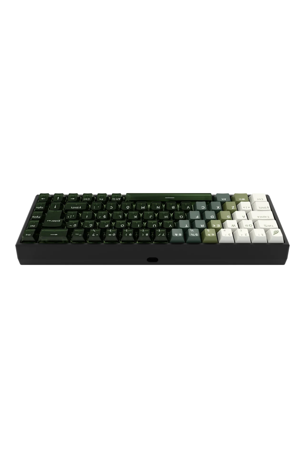 HK550 Hall Effect Manyetik Switch Rapid Trigger RGB 1k Hz 1 Ms Kablolu %65 Gaming Klavye