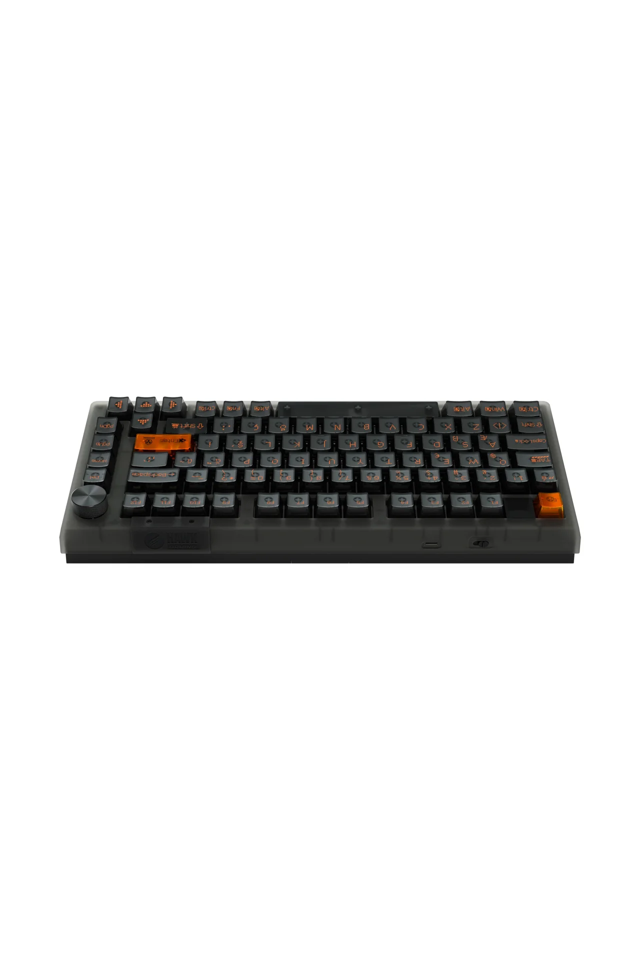 HK610S Manyetik Switch RGB 8K Hz Hot Swap Tri-Mode Kablosuz/Bluetooth %75 Gaming Klavye