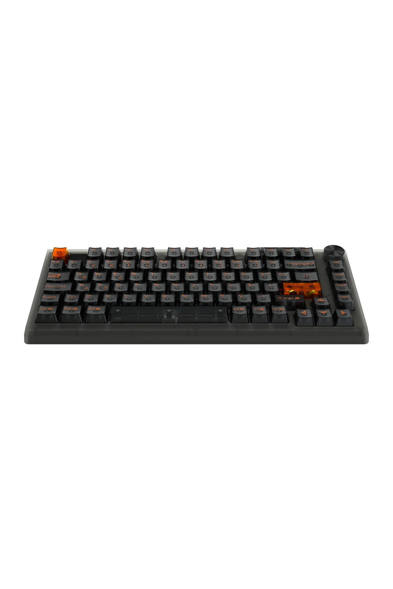 HK610S Manyetik Switch RGB 8K Hz Hot Swap Tri-Mode Kablosuz/Bluetooth %75 Gaming Klavye