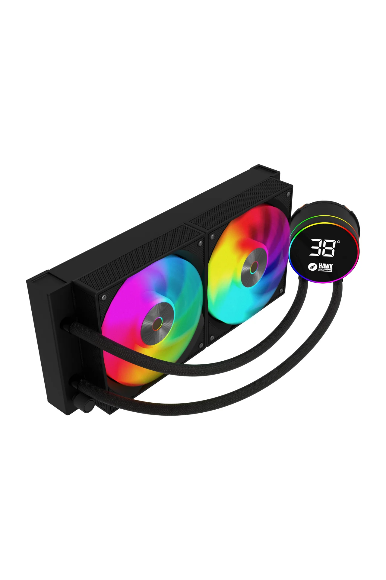 HL240 Frostbite 240mm Led ARGB AM5 ve LGA1700 Uyumlu Siyah Sıvı Soğutucu
