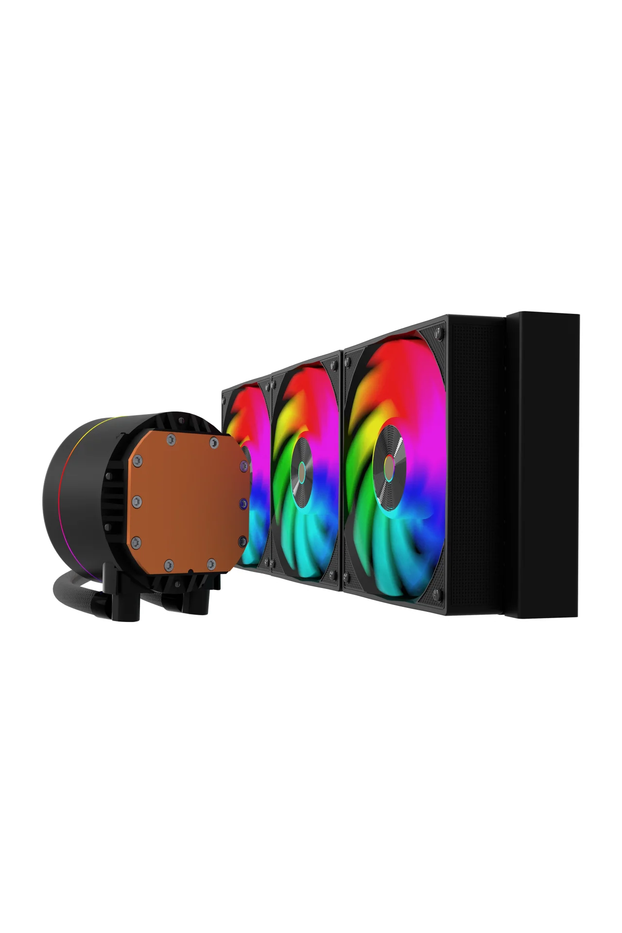 HL360 Frostbite 360mm Led ARGB AM5 ve LGA1700 Uyumlu Siyah Sıvı Soğutucu