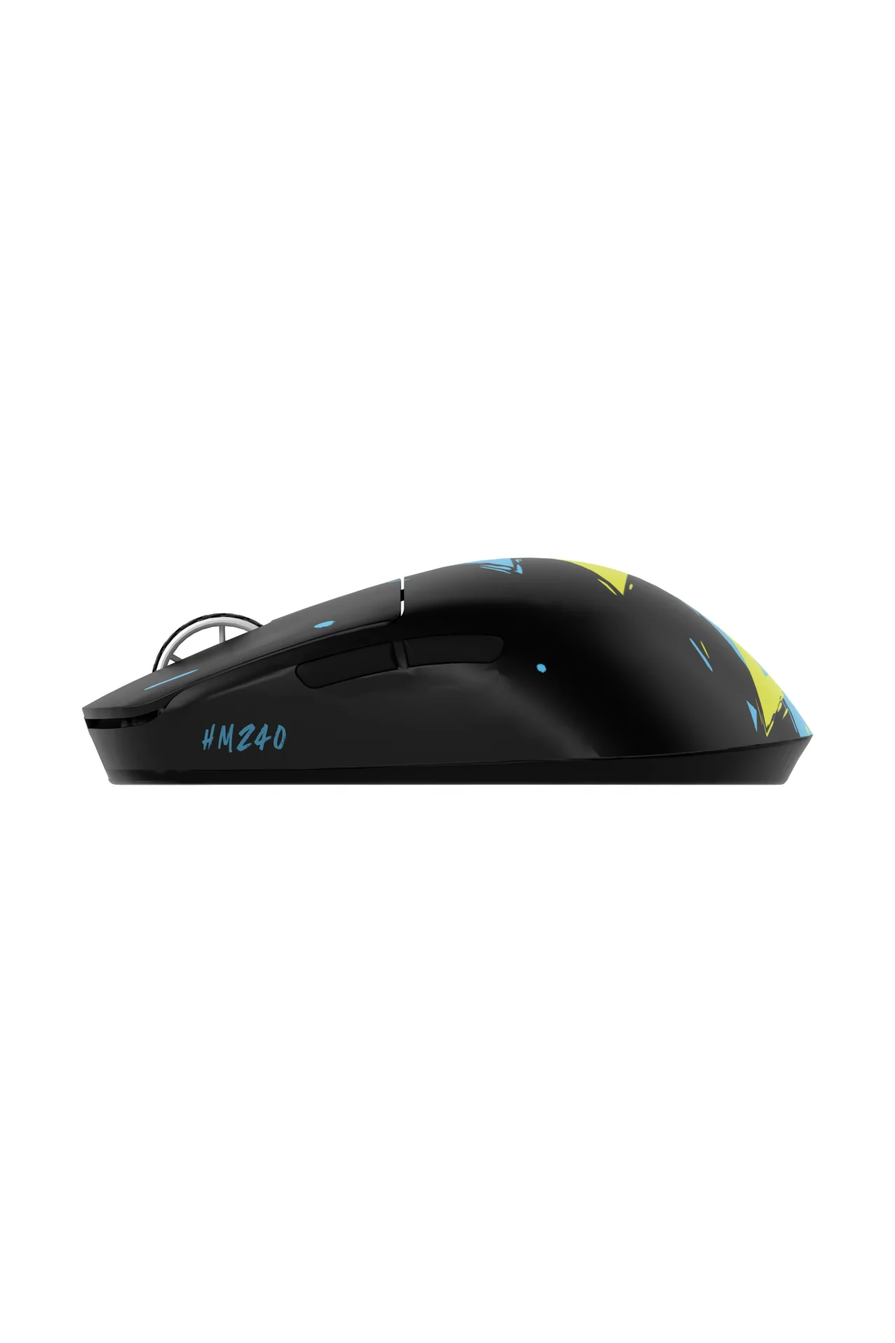 HM240 8K Hz 26000 DPI PixArt 3395 Tri-Mode Kablosuz/Bluetooth Siyah Gaming Mouse