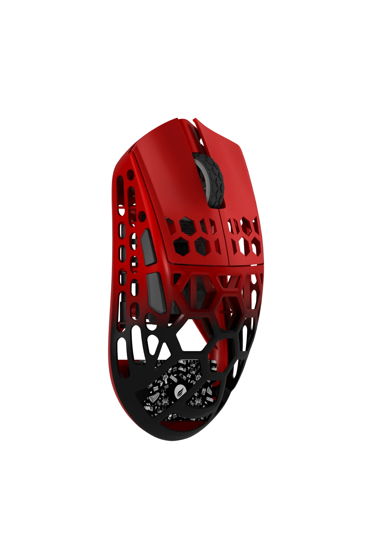 HM620 8K Hz 30000 DPI Tri-Mode Kablosuz/Bluetooth Siyah Kırmızı Gaming Oyuncu Mouse