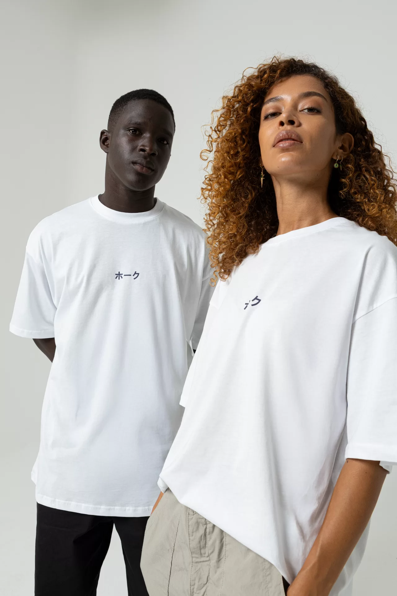Japan House Oversize Beyaz T-Shirt