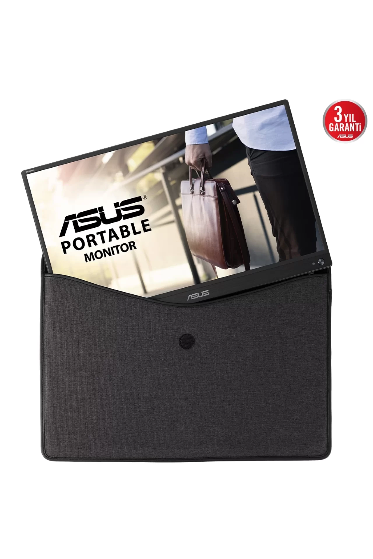 Asus Zenscreen MB16ACV 15.6 inç 5 ms 60 hz IPS Mat Ekran Taşınabilir Usb Monitör