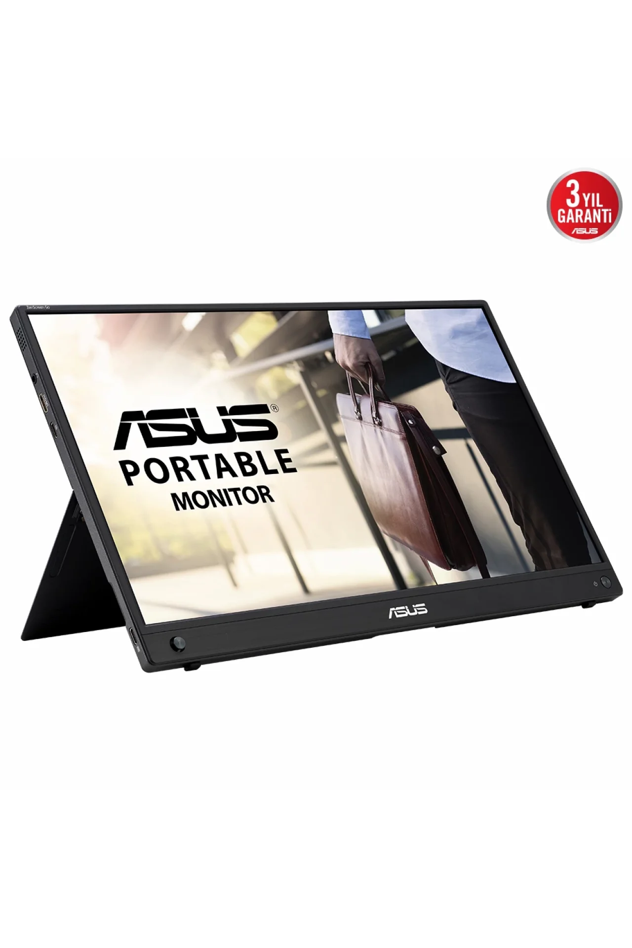 Asus ZenScreen GO MB16AWP 15.6 60Hz 5Ms mHDMI+USB-C FullHD IPS Kablosuz Taşınabilir Monitör