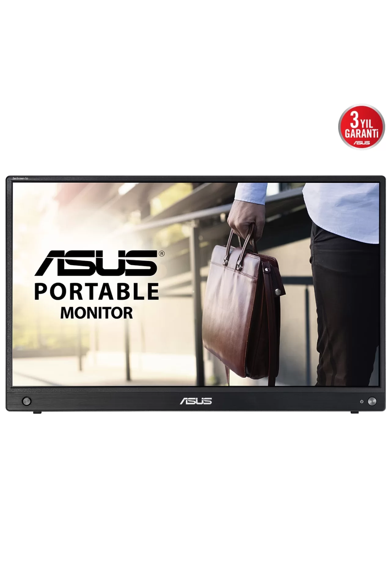 Asus ZenScreen GO MB16AWP 15.6 60Hz 5Ms mHDMI+USB-C FullHD IPS Kablosuz Taşınabilir Monitör