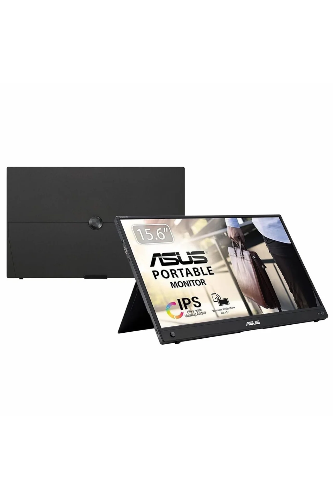 Asus ZenScreen GO MB16AWP 15.6 60Hz 5Ms mHDMI+USB-C FullHD IPS Kablosuz Taşınabilir Monitör