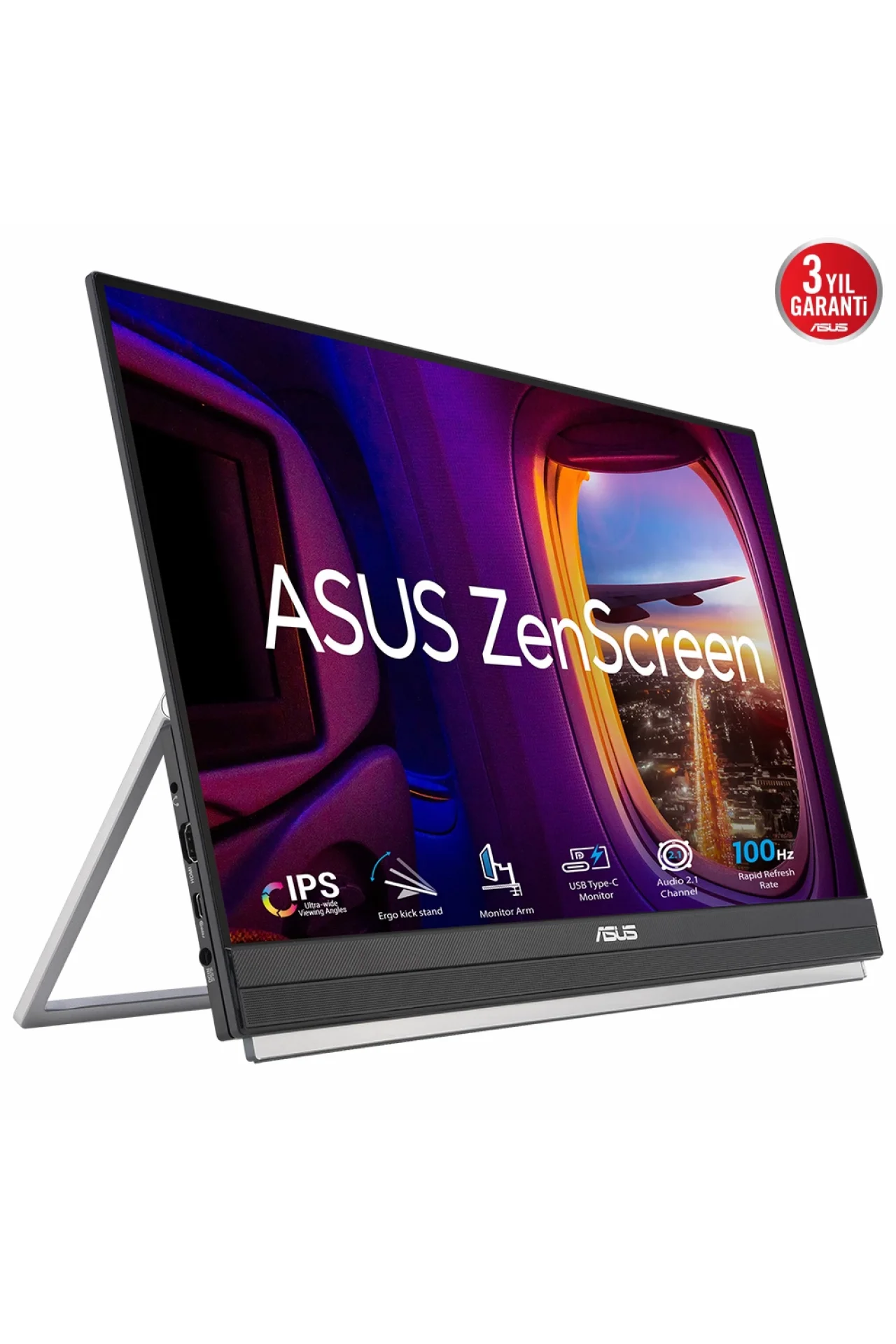 Asus ZenScreen MB229CF Taşınabilir Monitör