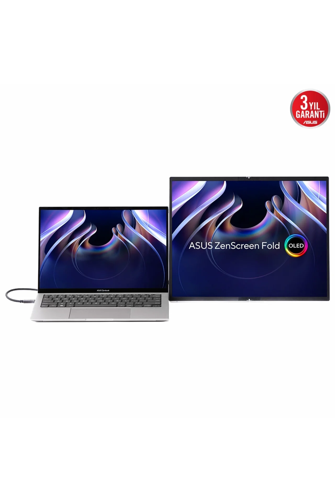 Asus ZenScreen Fold OLED MQ17QH Monitör