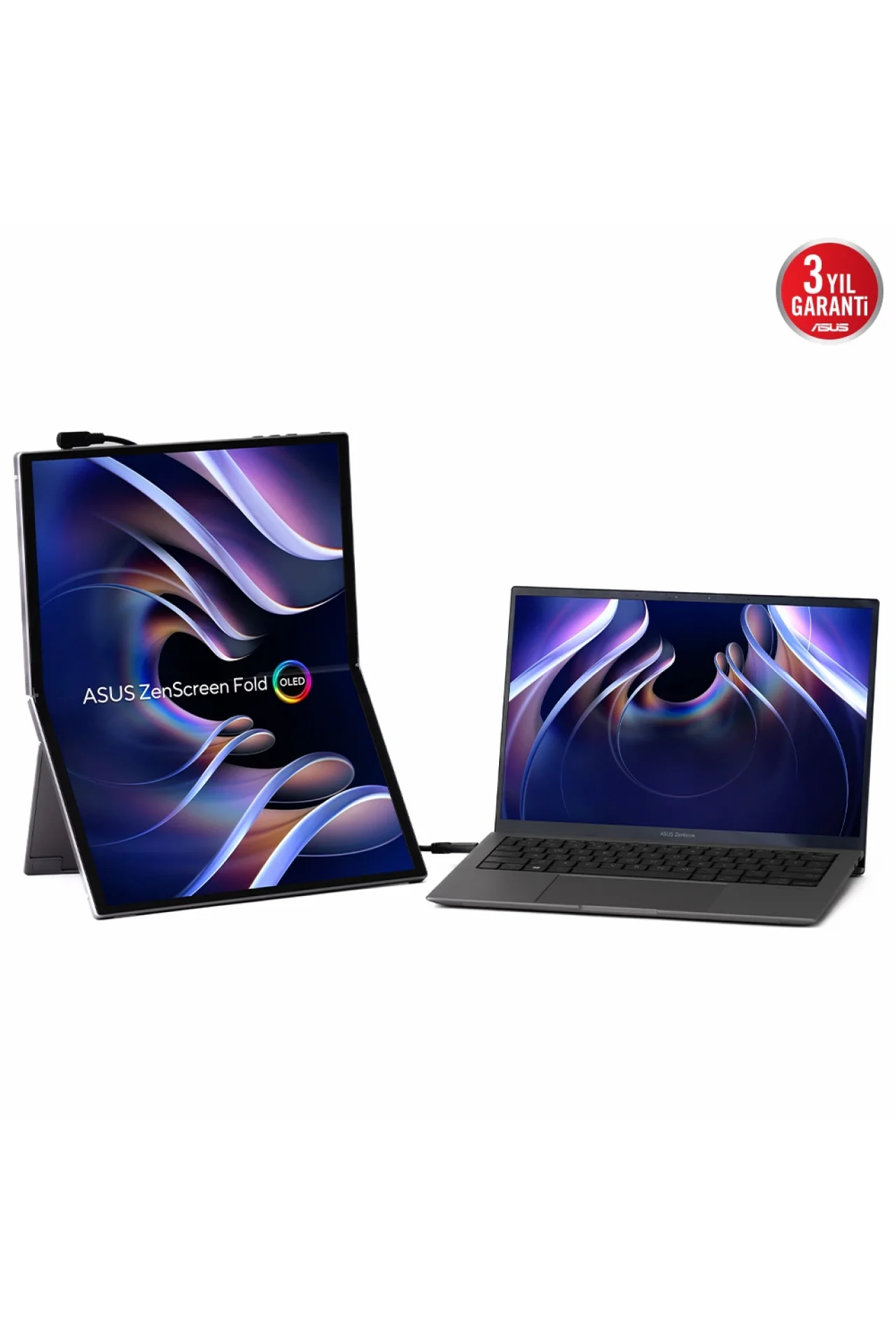 Asus ZenScreen Fold OLED MQ17QH Monitör