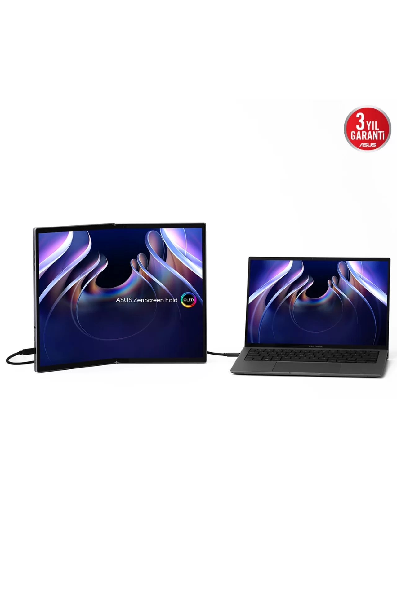 Asus ZenScreen Fold OLED MQ17QH Monitör