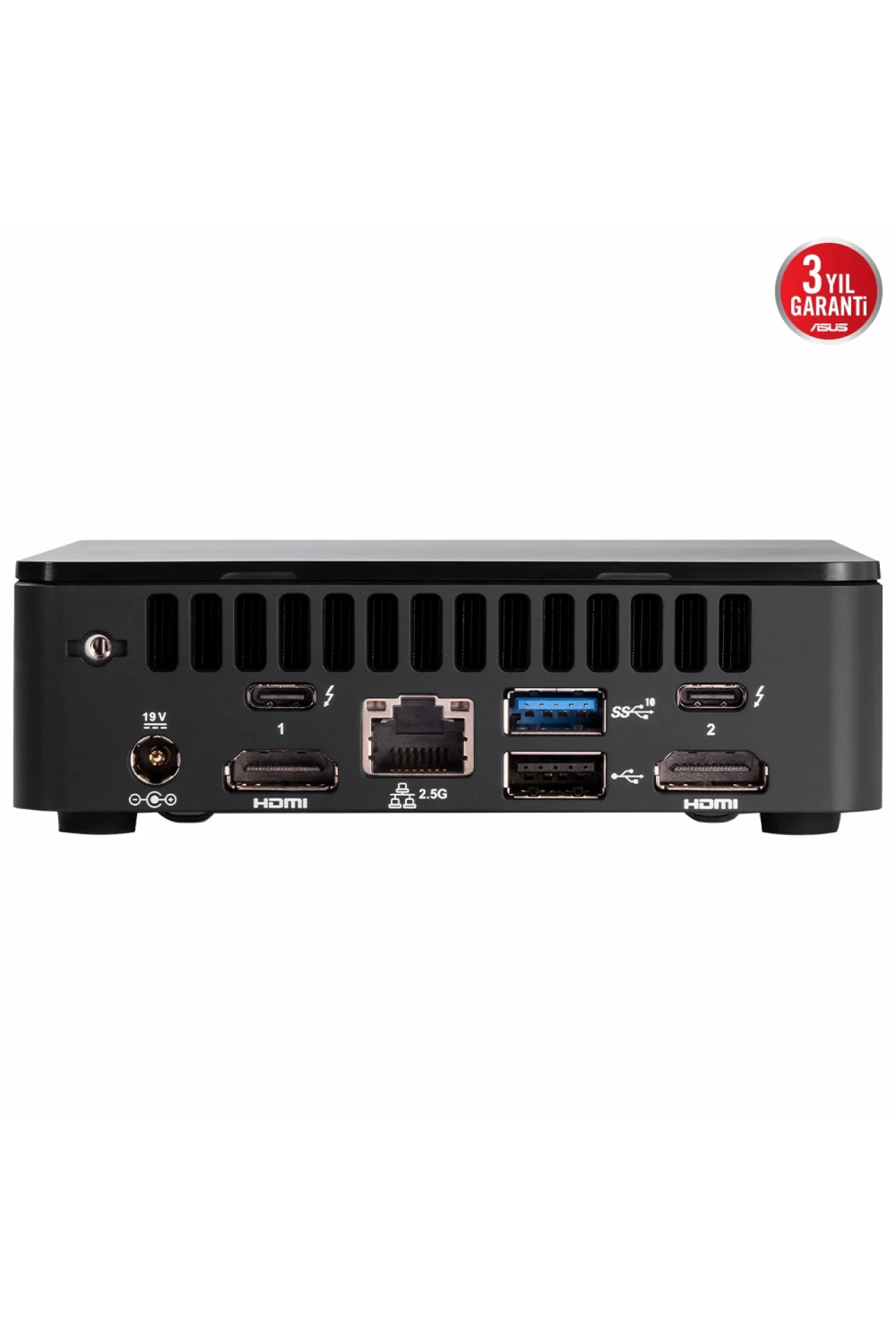 Asus NUC12WSHI7 NUC12 Pro Tall Kit - Intel® Core™ i7-1260P - Barebone (RAM Yok, Disc Yok) FreeDOS Mini Masaüstü PC