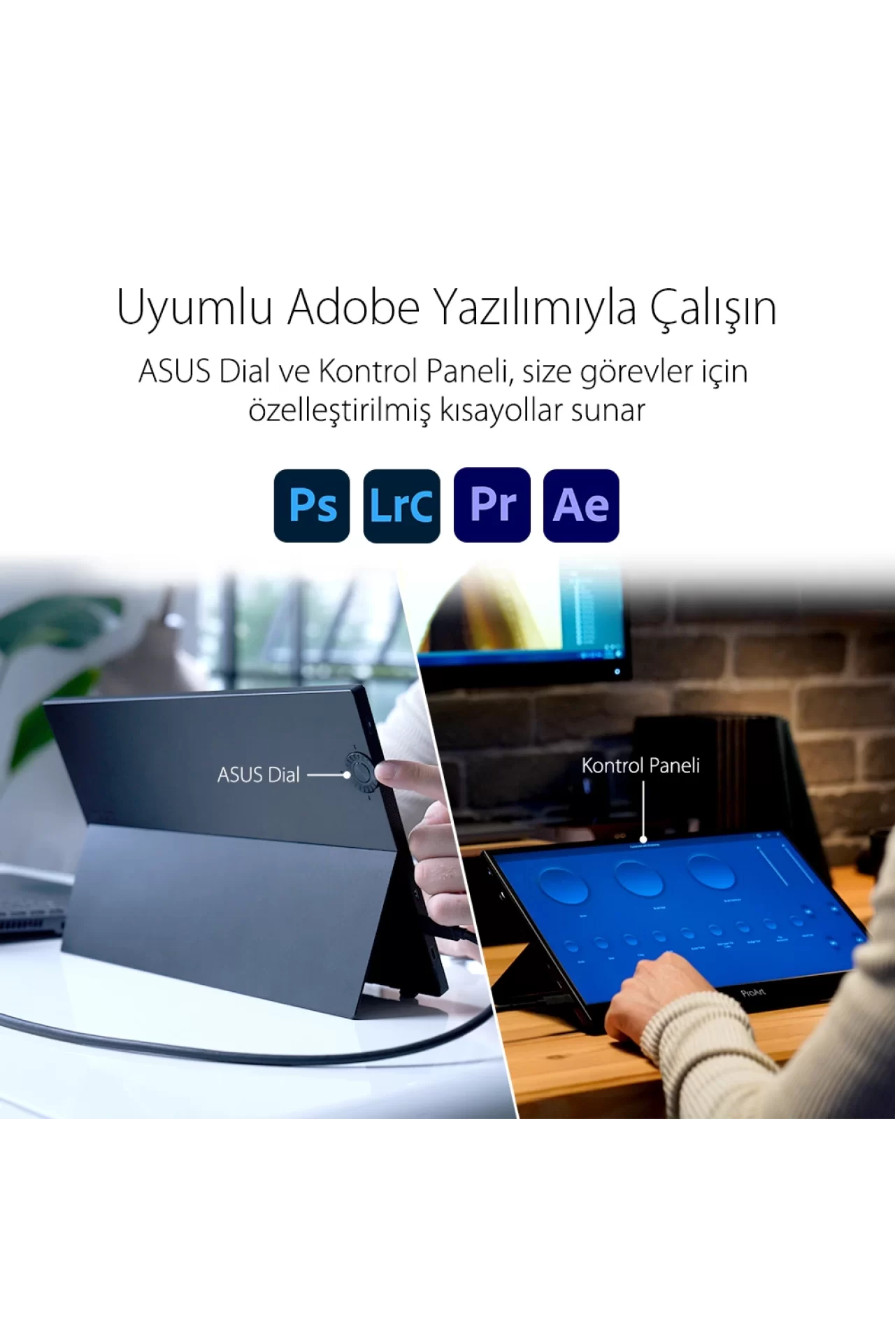 Asus ProArt PA148CTV 14 inç 60Hz 5ms Full HD IPS Pivot Taşınabilir Monitör