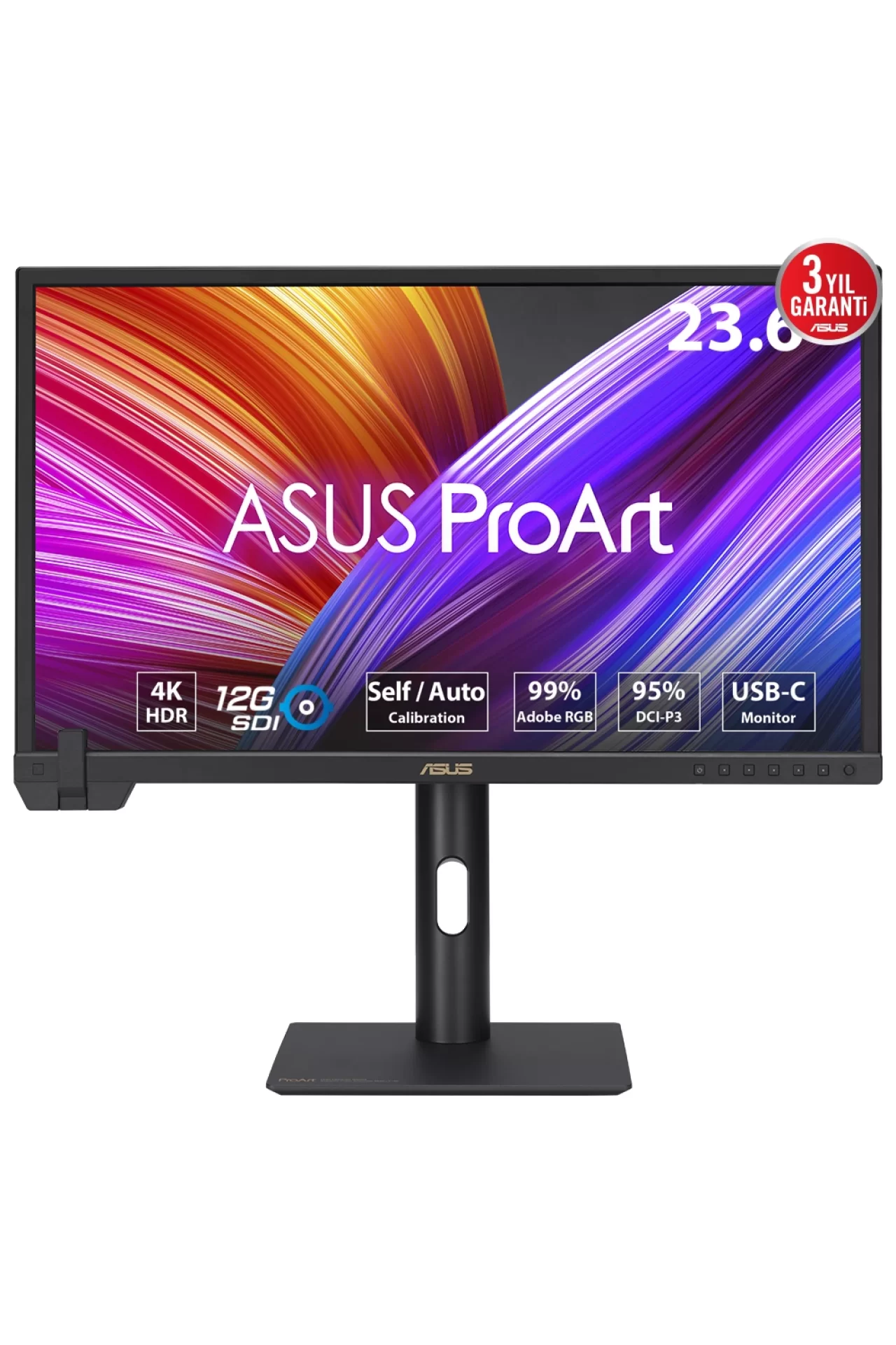 Asus ProArt PA24US 23.6 inç 5 ms 60 hz 4K HDR Monitör