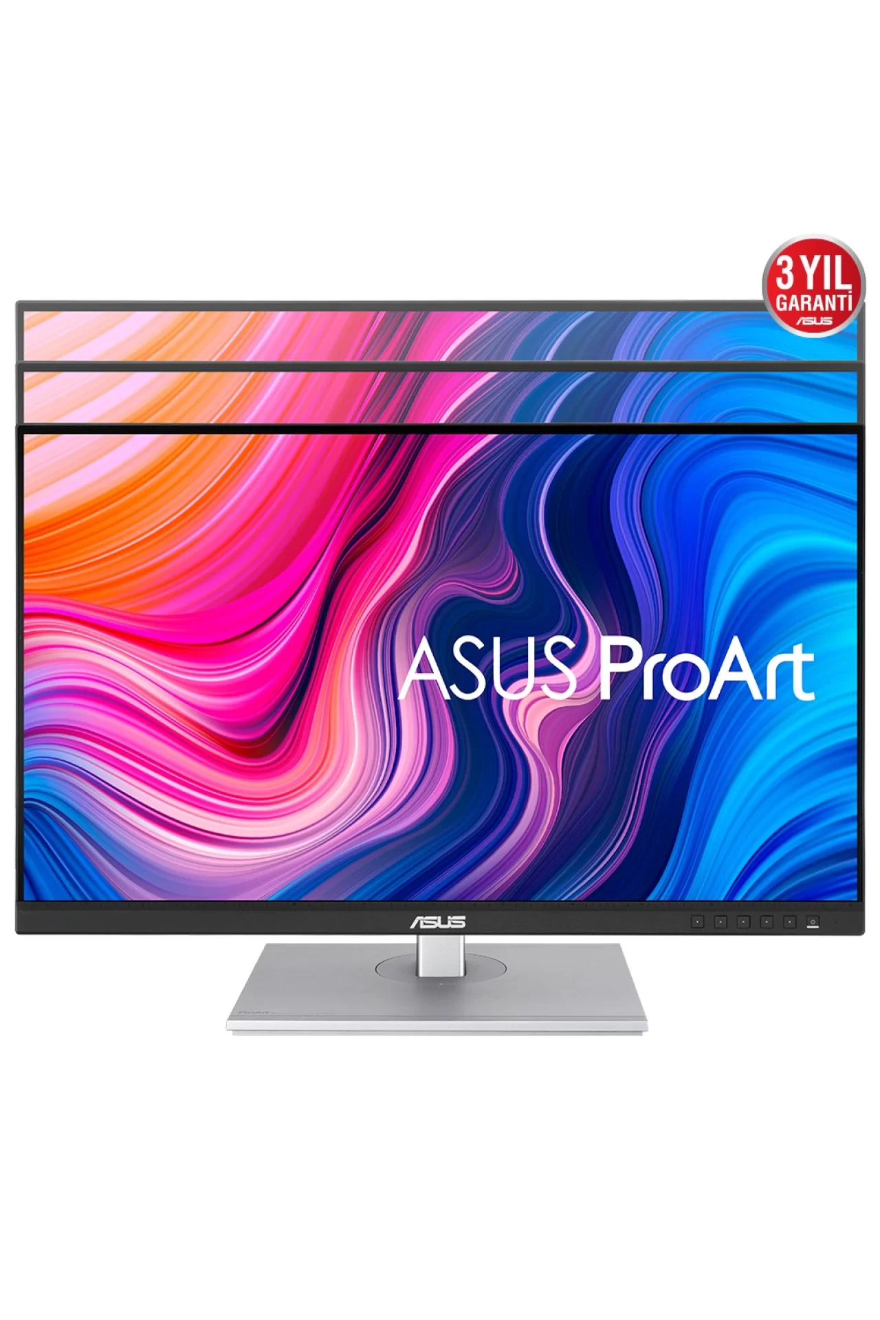 Asus ProArt PA279CV 27 inç 60Hz 5ms 10Bit UHD 4K Pivot IPS Monitör Siyah Gümüş