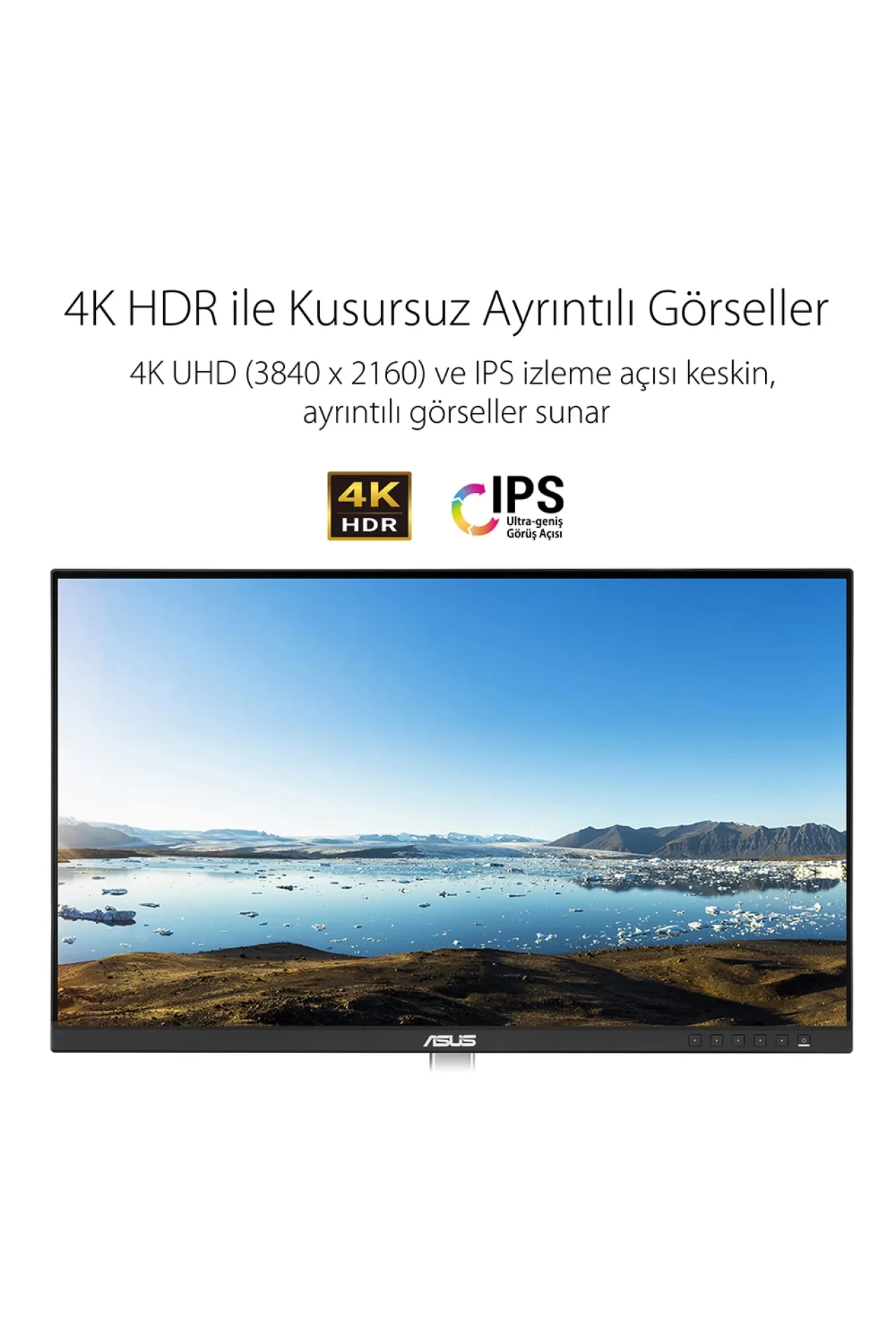Asus ProArt PA279CV 27 inç 60Hz 5ms 10Bit UHD 4K Pivot IPS Monitör Siyah Gümüş