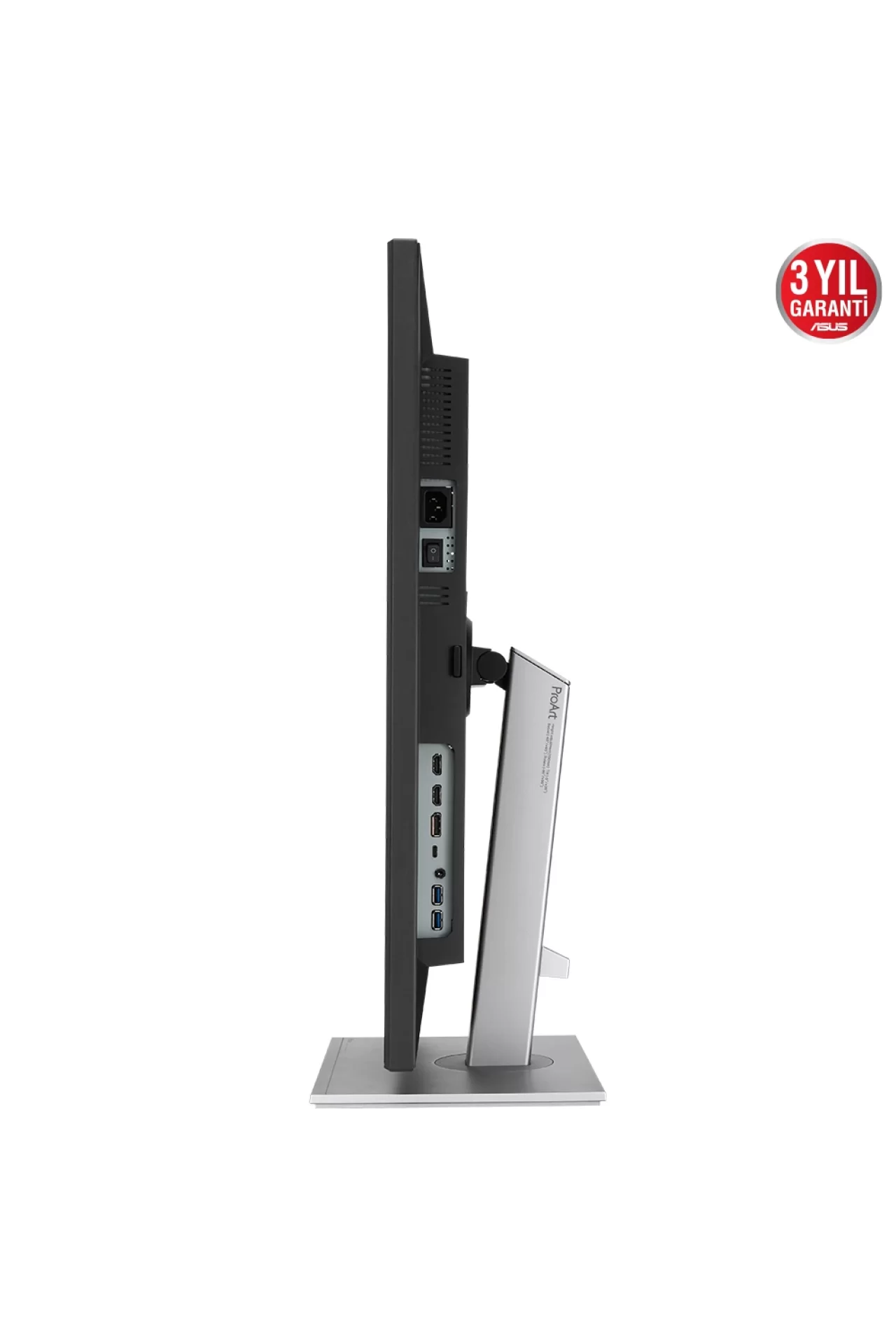 Asus ProArt PA279CV 27 inç 60Hz 5ms 10Bit UHD 4K Pivot IPS Monitör Siyah Gümüş