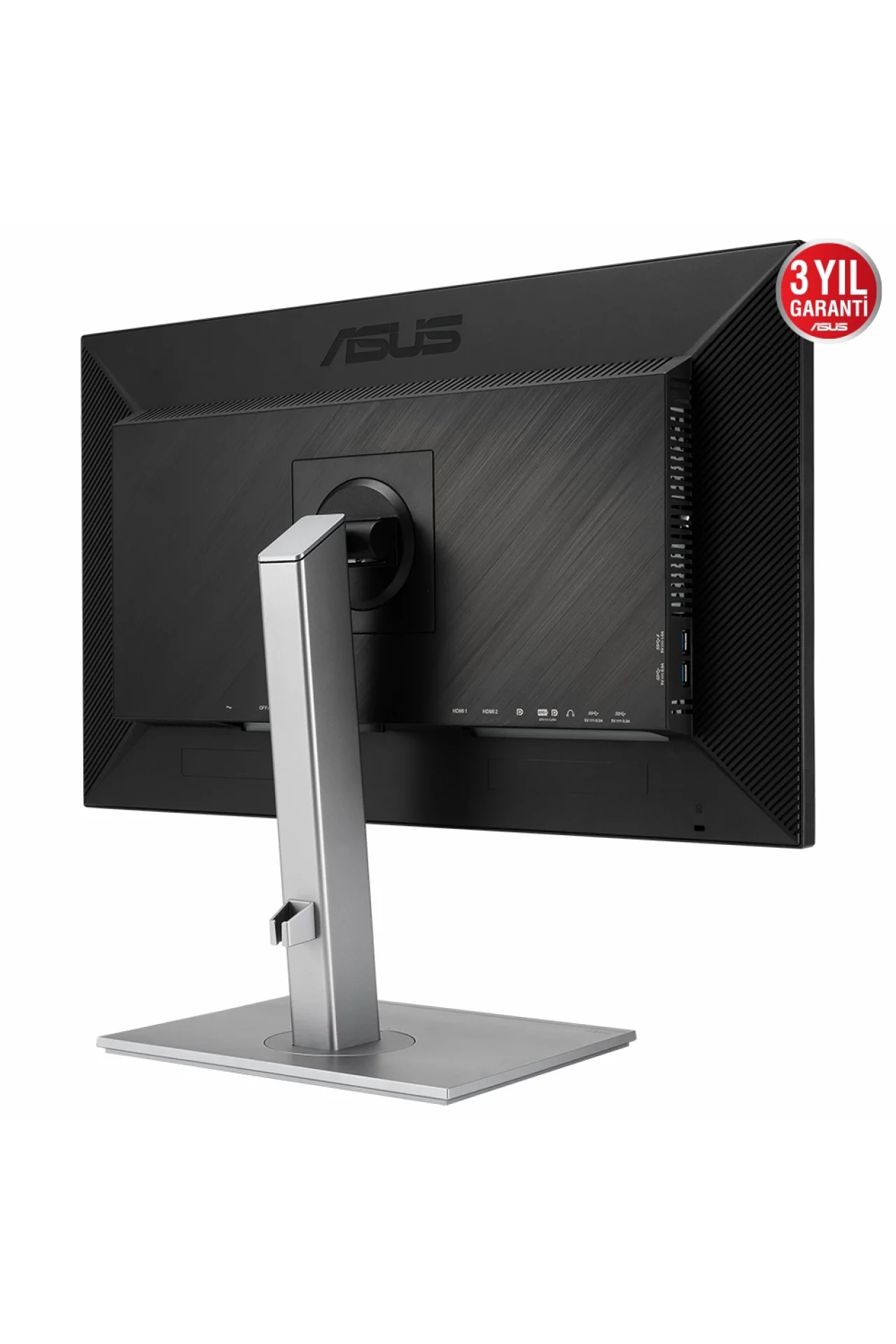 Asus ProArt PA279CV 27 inç 60Hz 5ms 10Bit UHD 4K Pivot IPS Monitör Siyah Gümüş