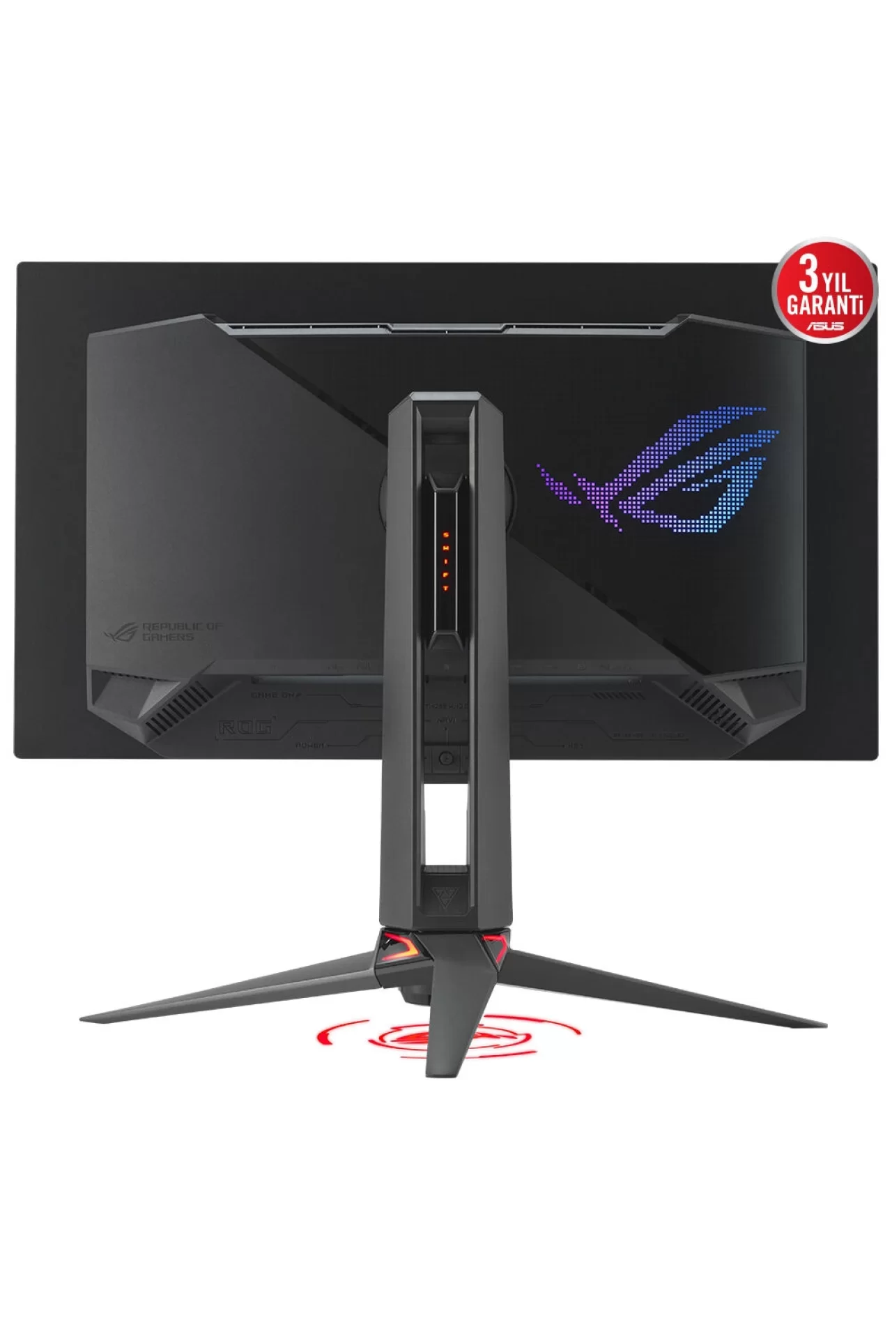 Asus ROG Swift OLED PG27UCDM 26.5 inç 240Hz 0.03ms 4K UHD Adaptive Sync QD-OLED Pivot Gaming Monitör