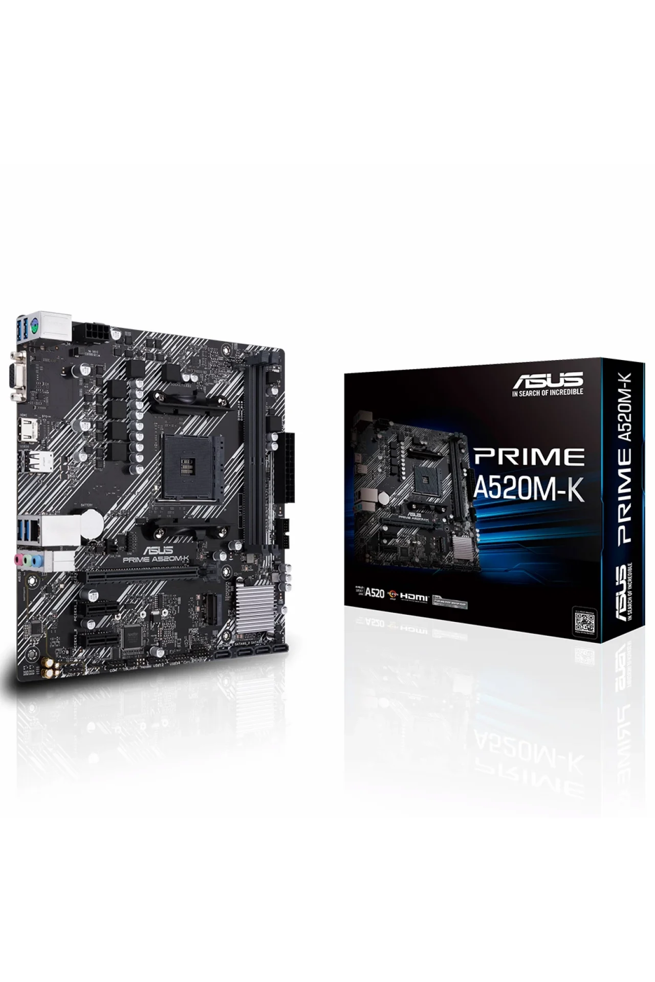 Asus Prime A520M-K 4600MHz(OC) DDR4 Soket Anakart