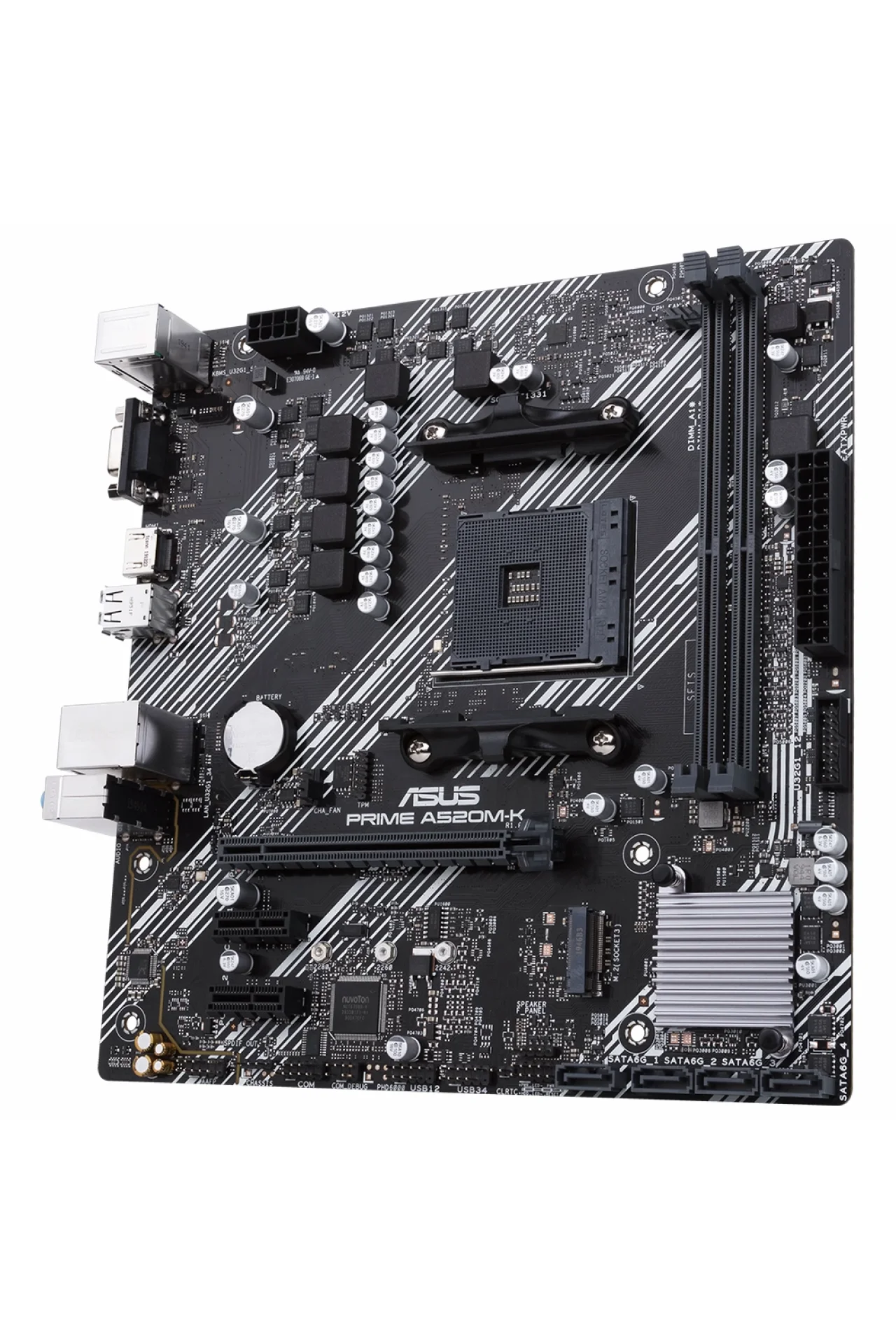 Asus Prime A520M-K 4600MHz(OC) DDR4 Soket Anakart
