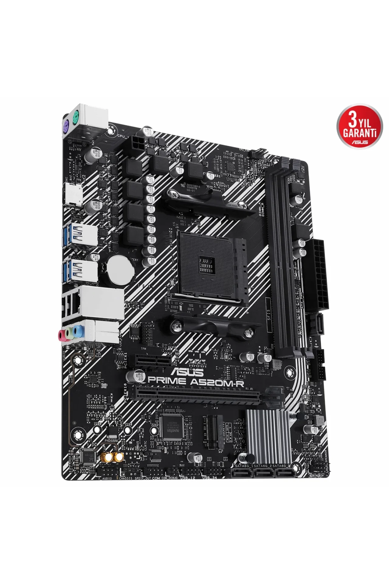 Asus Prime A520M-R 5100MHz (OC) DDR4 Soket AM4 M.2 HDMI mATX Anakart