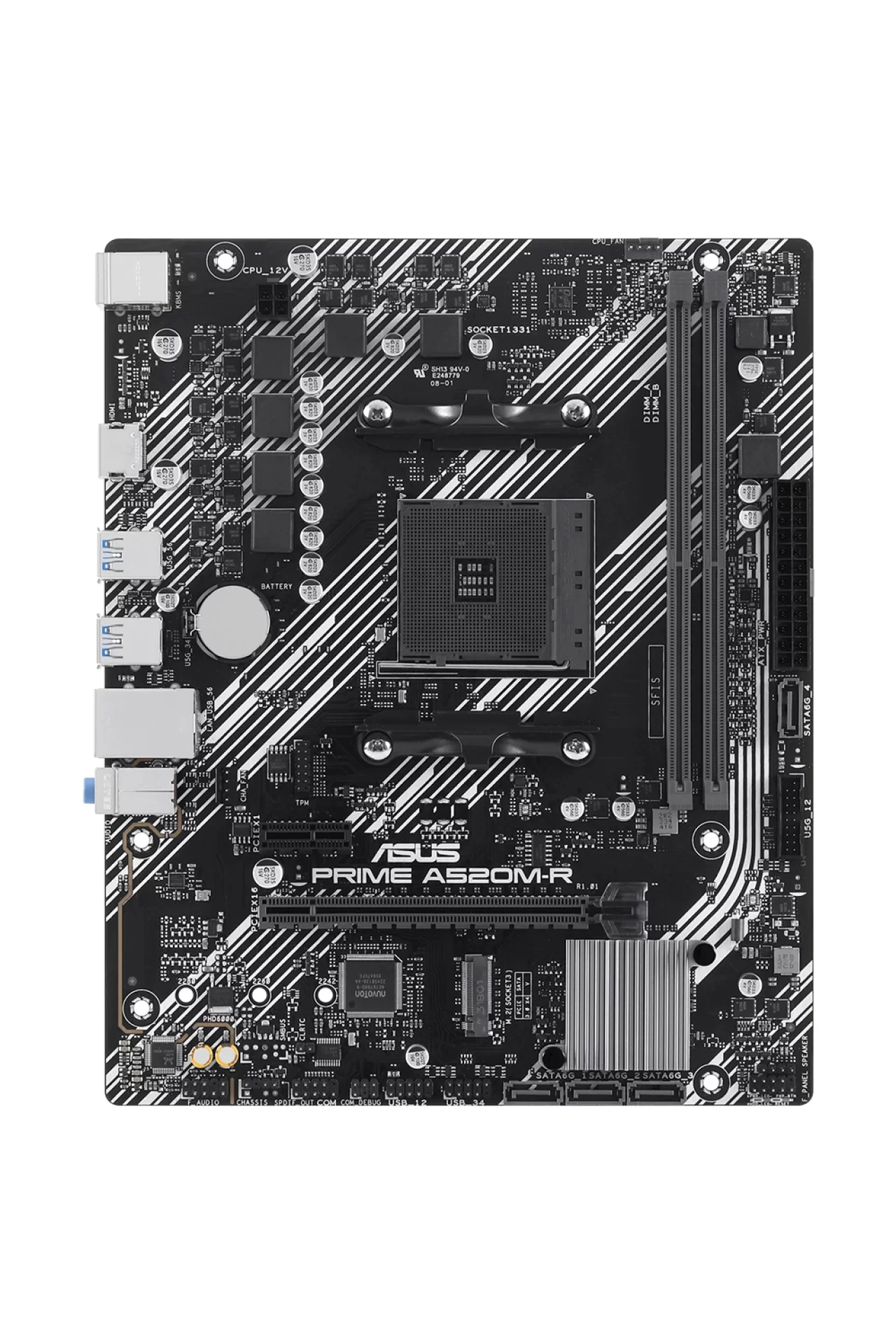 Asus Prime A520M-R 5100MHz (OC) DDR4 Soket AM4 M.2 HDMI mATX Anakart