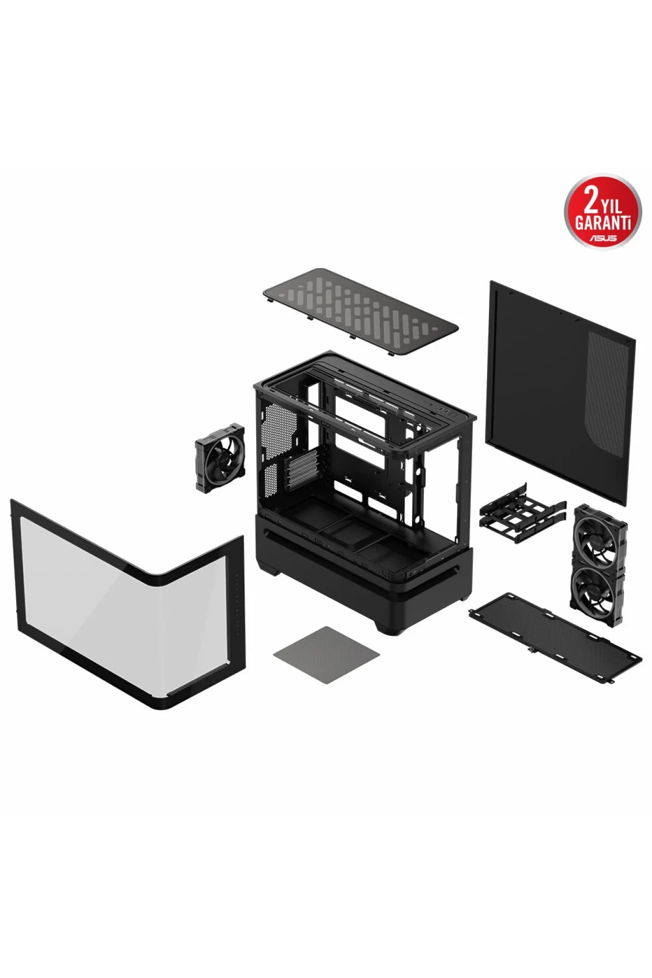 Asus Prime AP202 MicroATX Gaming Kasa