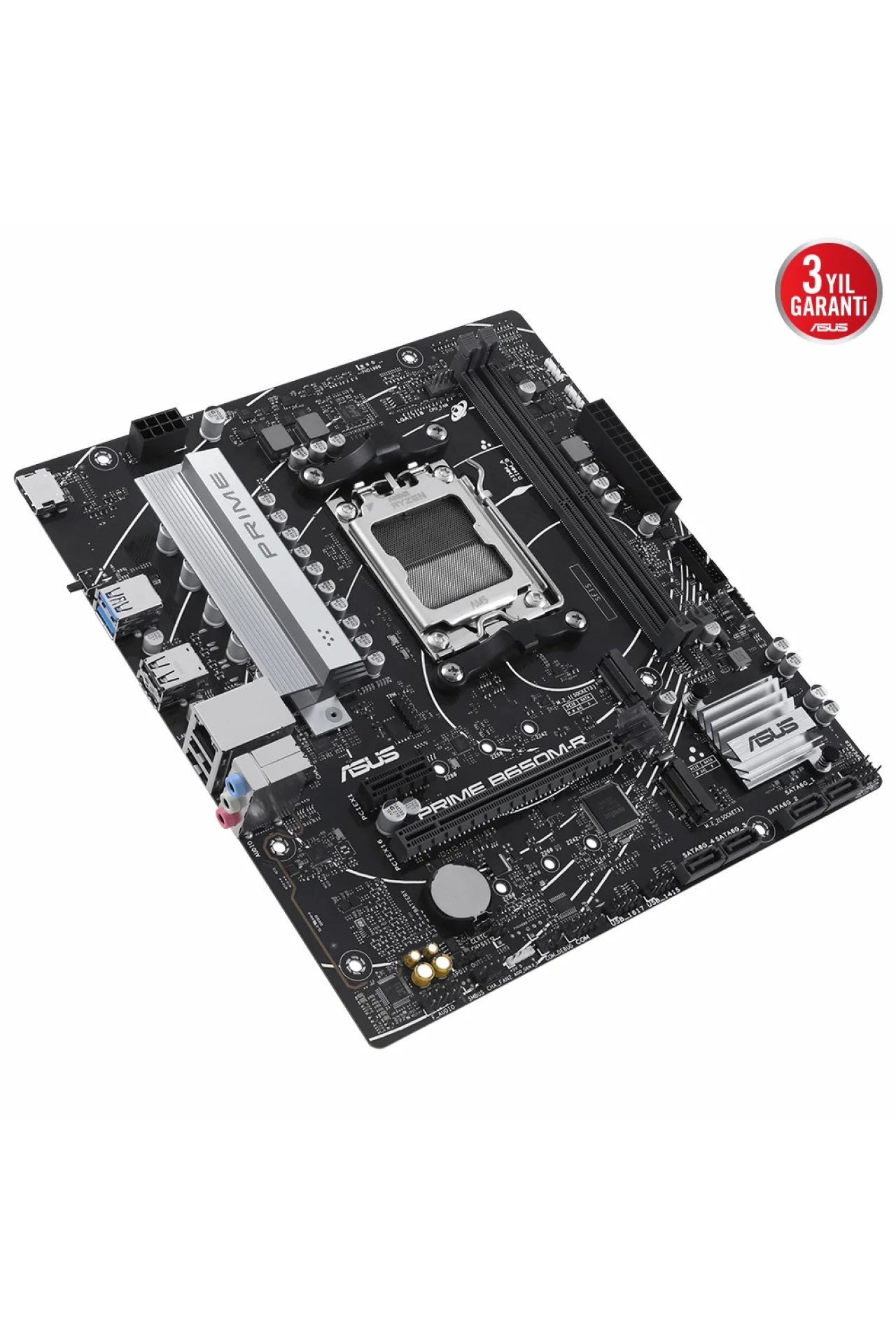 Asus Prime B650M-R 7200MHz (OC) DDR5 Soket AM5 M.2 HDMI mATX Anakart