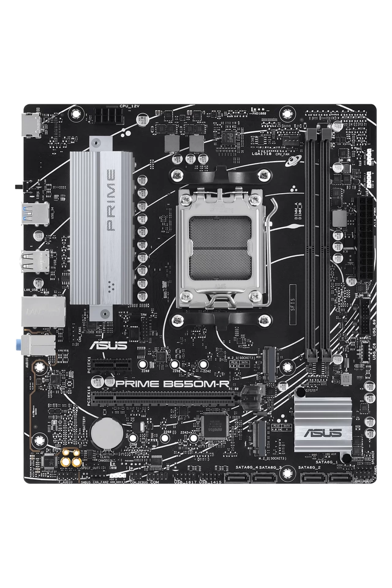 Asus Prime B650M-R 7200MHz (OC) DDR5 Soket AM5 M.2 HDMI mATX Anakart