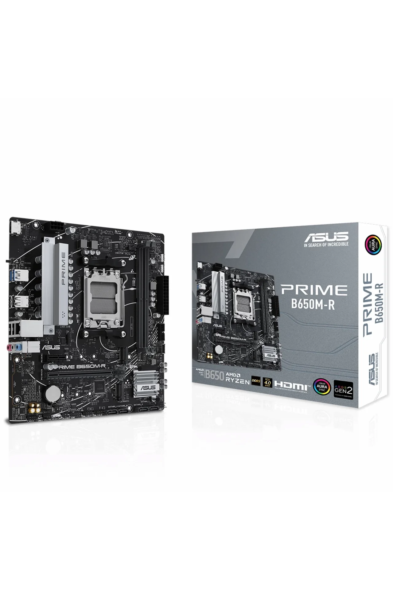 Asus Prime B650M-R 7200MHz (OC) DDR5 Soket AM5 M.2 HDMI mATX Anakart