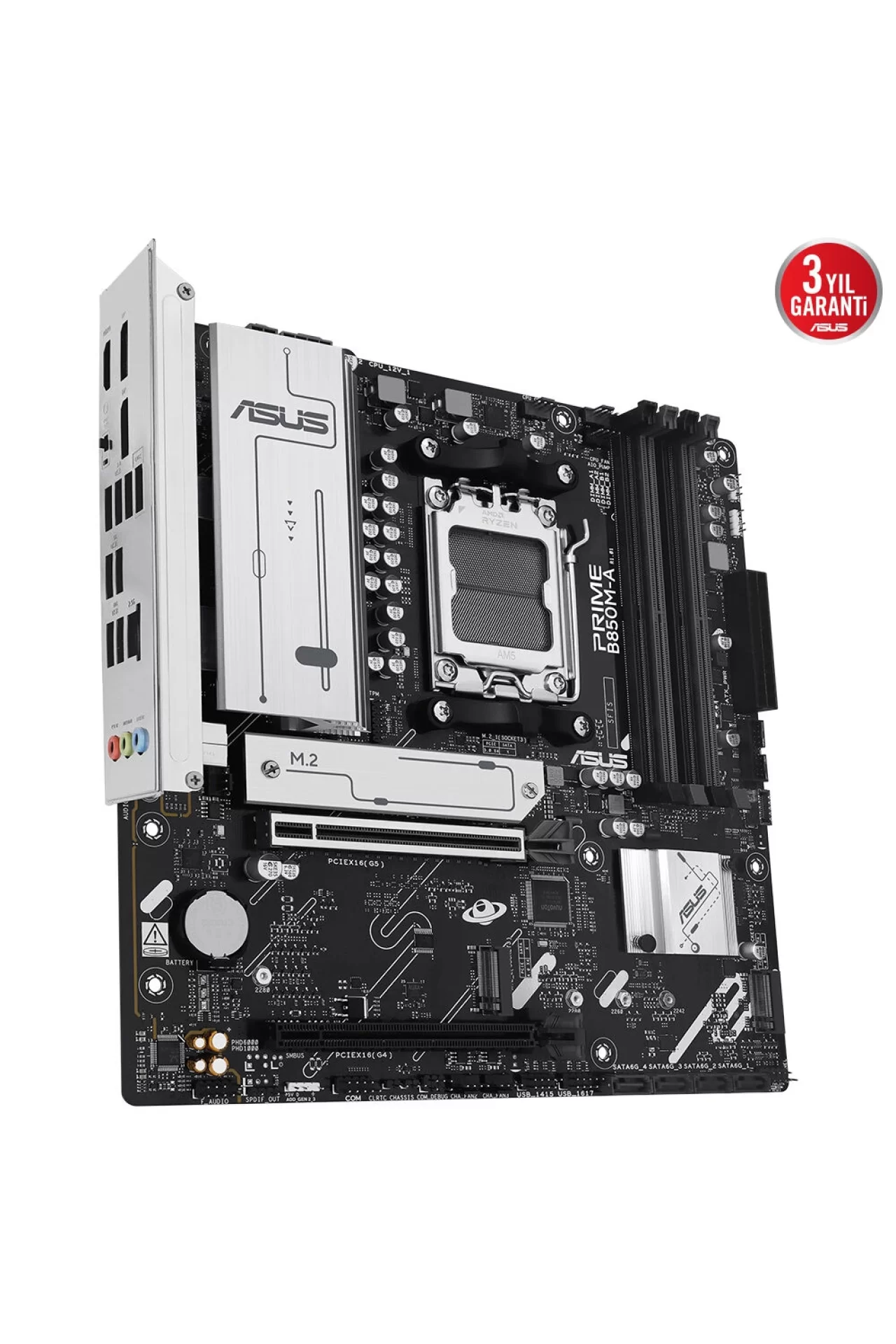 Asus Prime B850M-A-CSM 8000MHz (OC) DDR5 Anakart