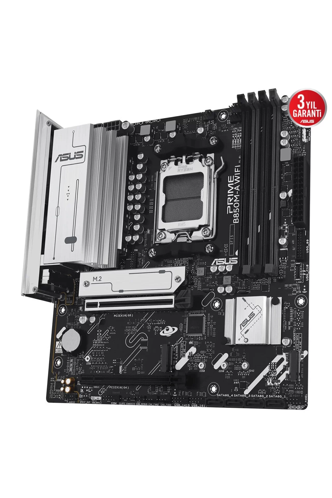 Asus Prime B850M-A WIFI 8000MHz (OC) mATX Anakart