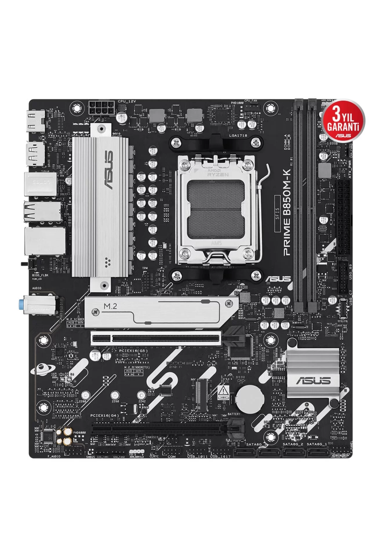Asus Prime B850M-K mATX Anakart