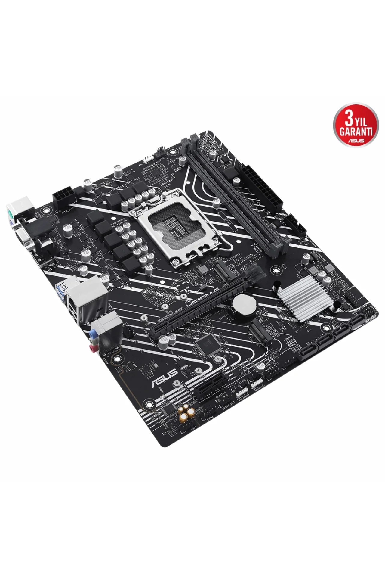 Asus Prime H610M-E-CSM 5600MHz DDR5 Soket 1700 M.2 HDMI DP VGA mATX Anakart