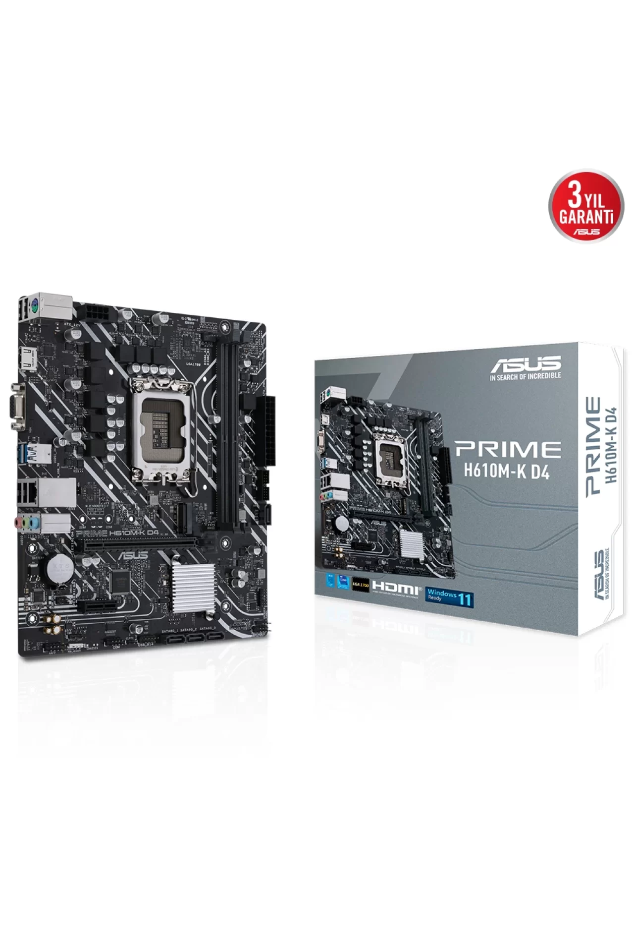 Prime H610M-K D4｜Motherboards｜Asus Global