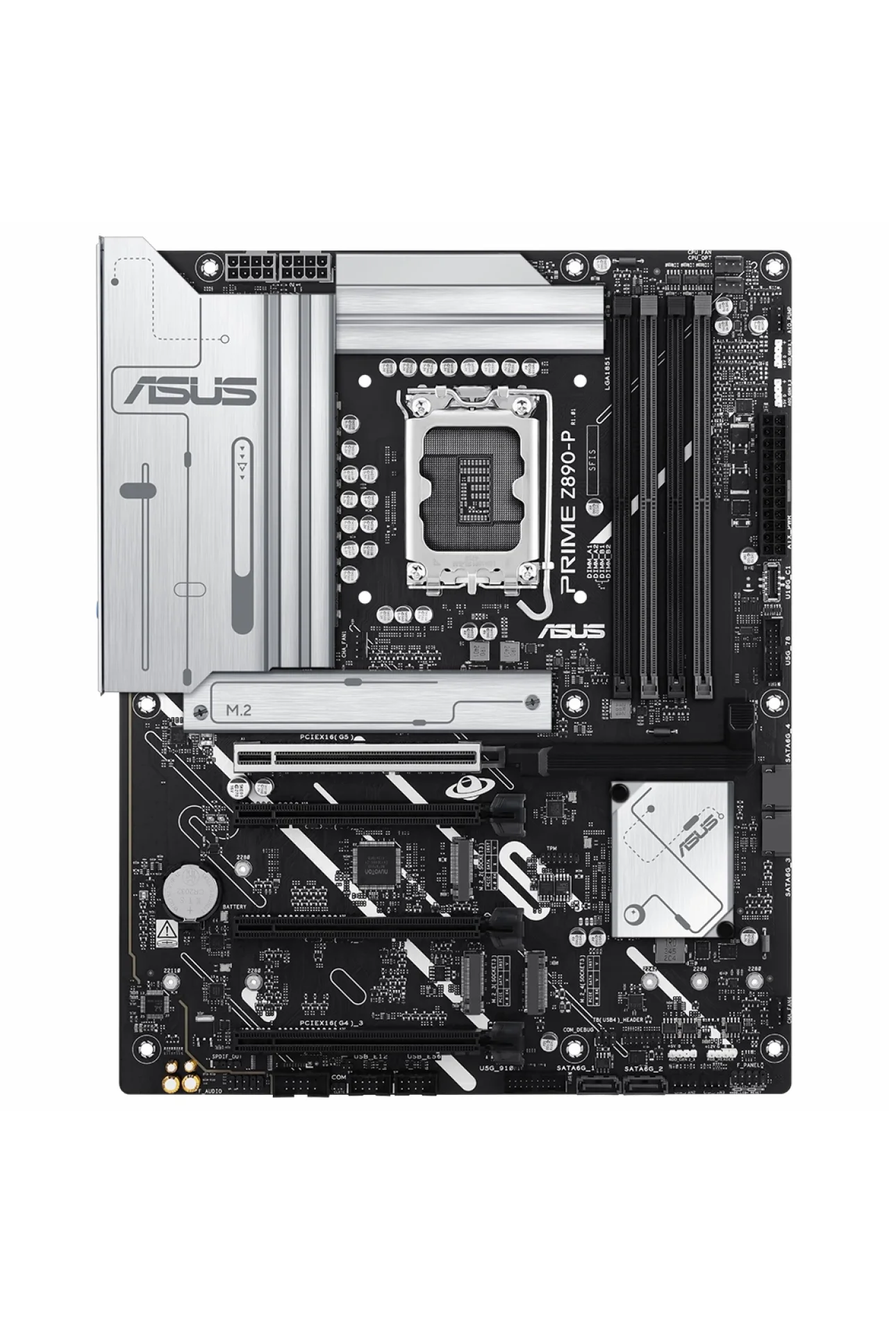 Asus Prime Z890-P WiFi 8400 MHz (OC) DDR5 Soket LGA1851 M.2 HDMI DP ATX Anakart