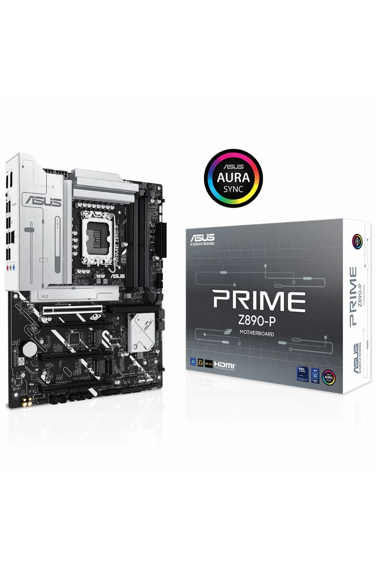 Asus Prime Z890-P WiFi 8400 MHz (OC) DDR5 Soket LGA1851 M.2 HDMI DP ATX Anakart