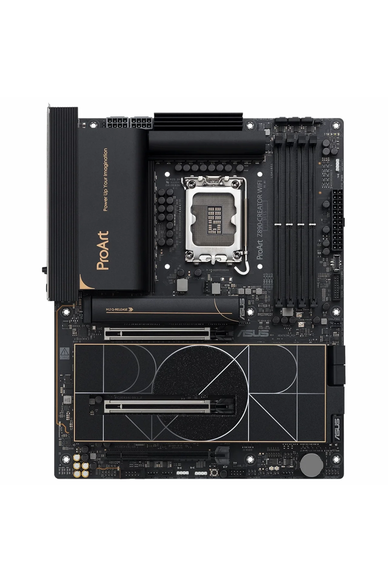 Asus ProArt Z890-Creator WiFi 8600MHz (OC) DDR5 Soket LGA1851 M.2 ATX Anakart