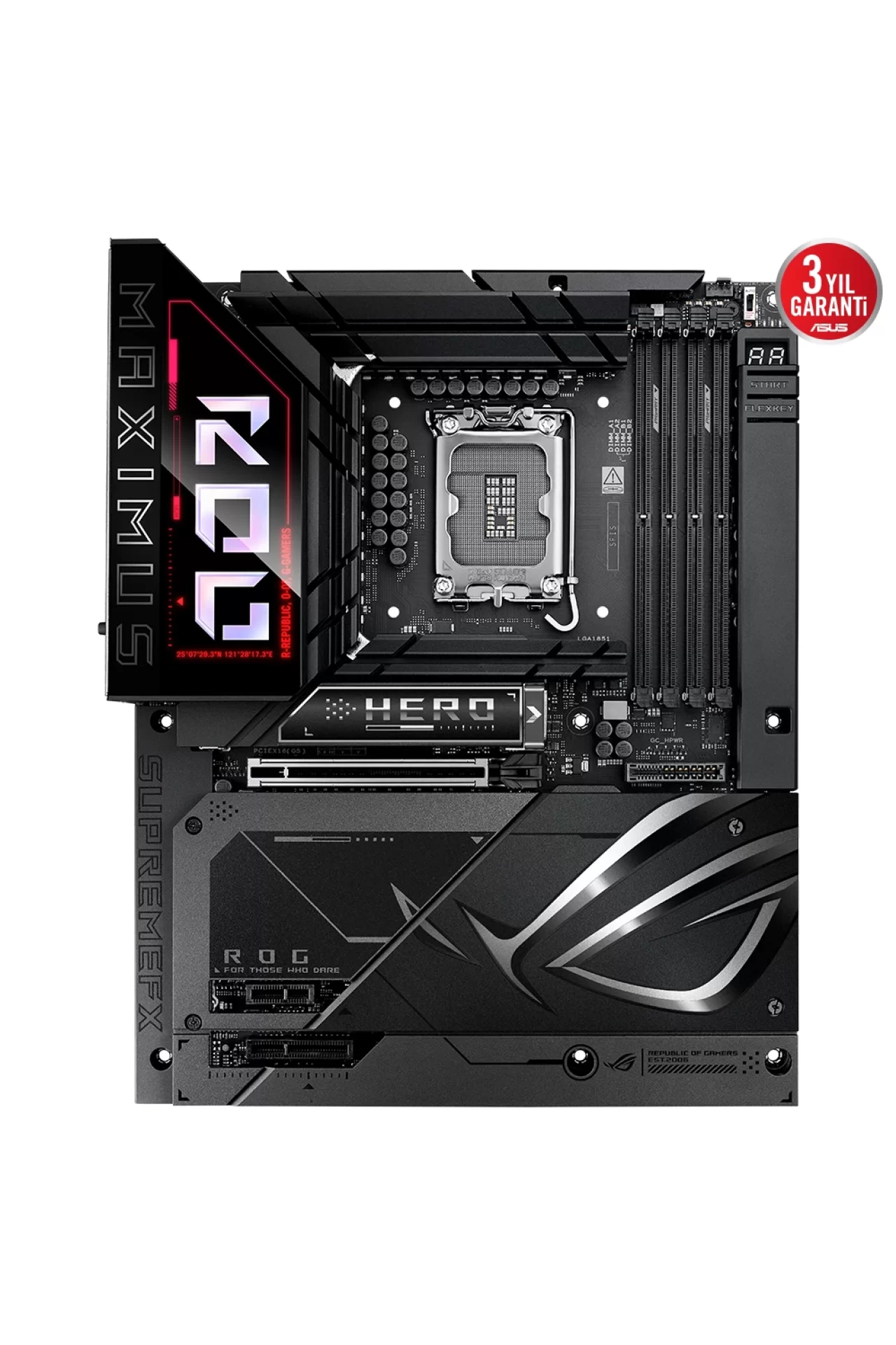 Asus ROG Maximus Z890 HERO BTF 9200MHz Anakart