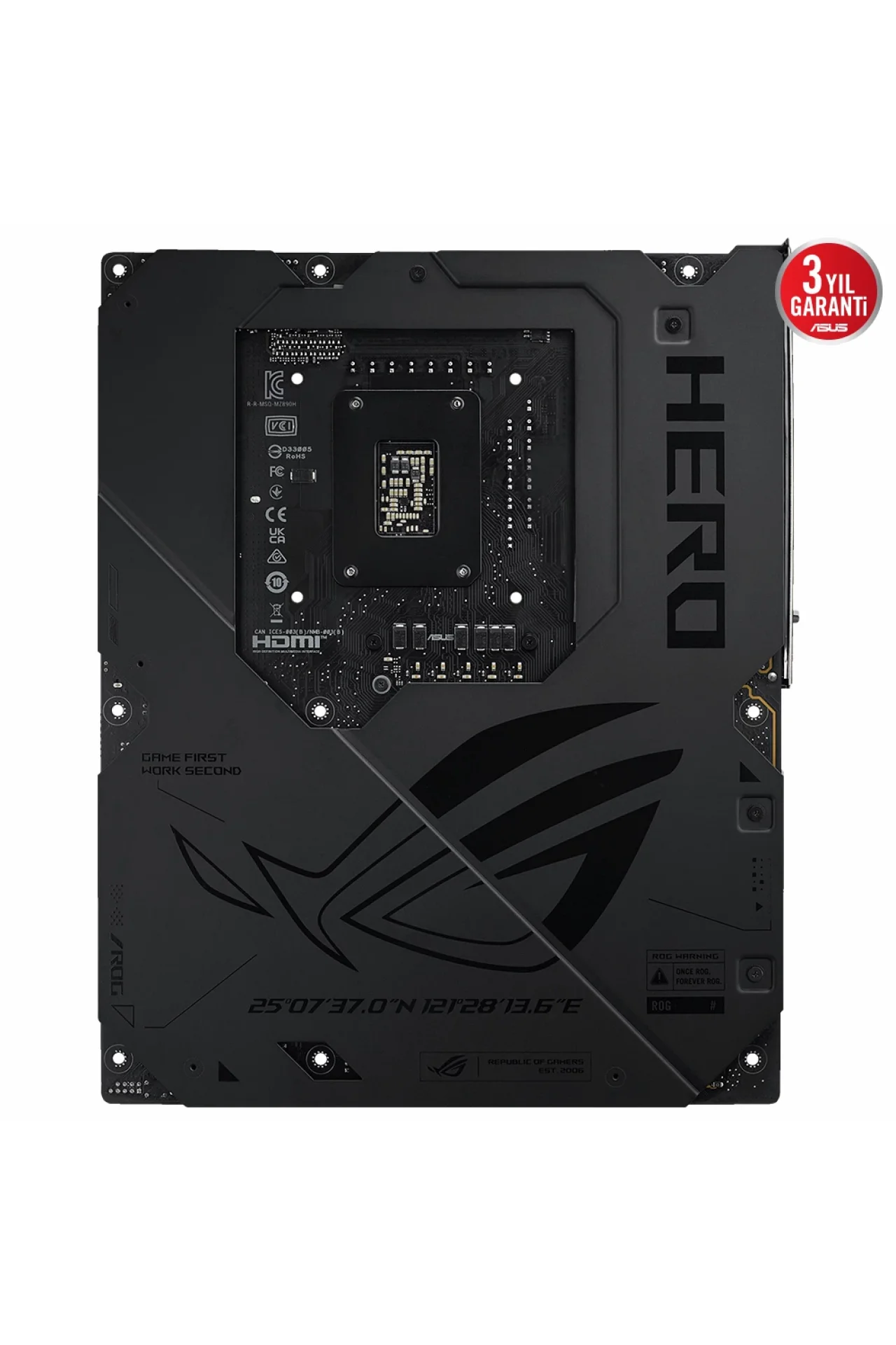 Asus ROG Maximus Z890 Hero 8800MHz (OC) DDR5 Soket LGA1851 M.2 HDMI ATX Anakart