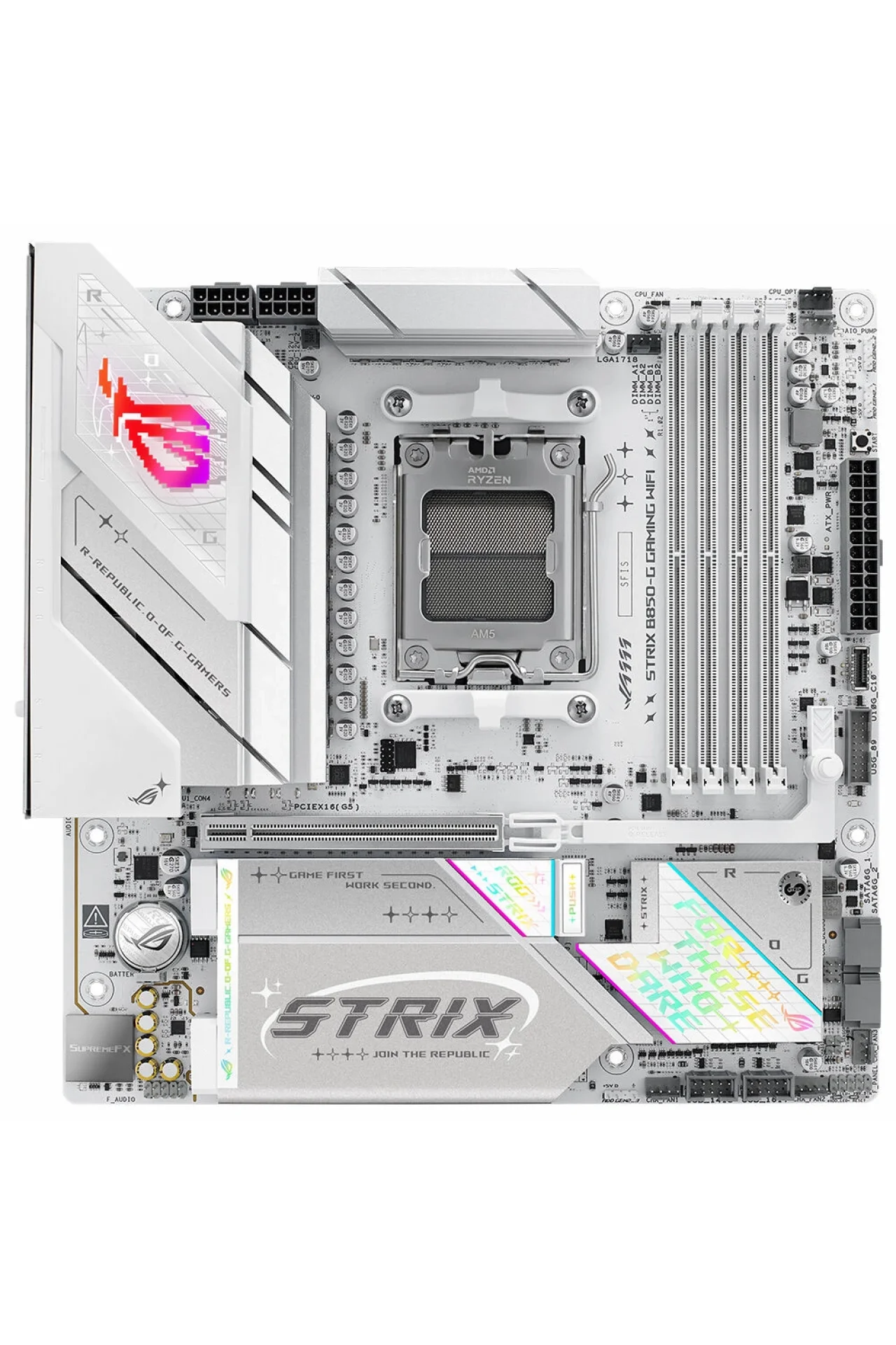 Asus ROG Strix B850-G Gaming WIFI 8000MHz (OC) DDR5 Soket AM5 M.2 HDMI DP mATX Anakart