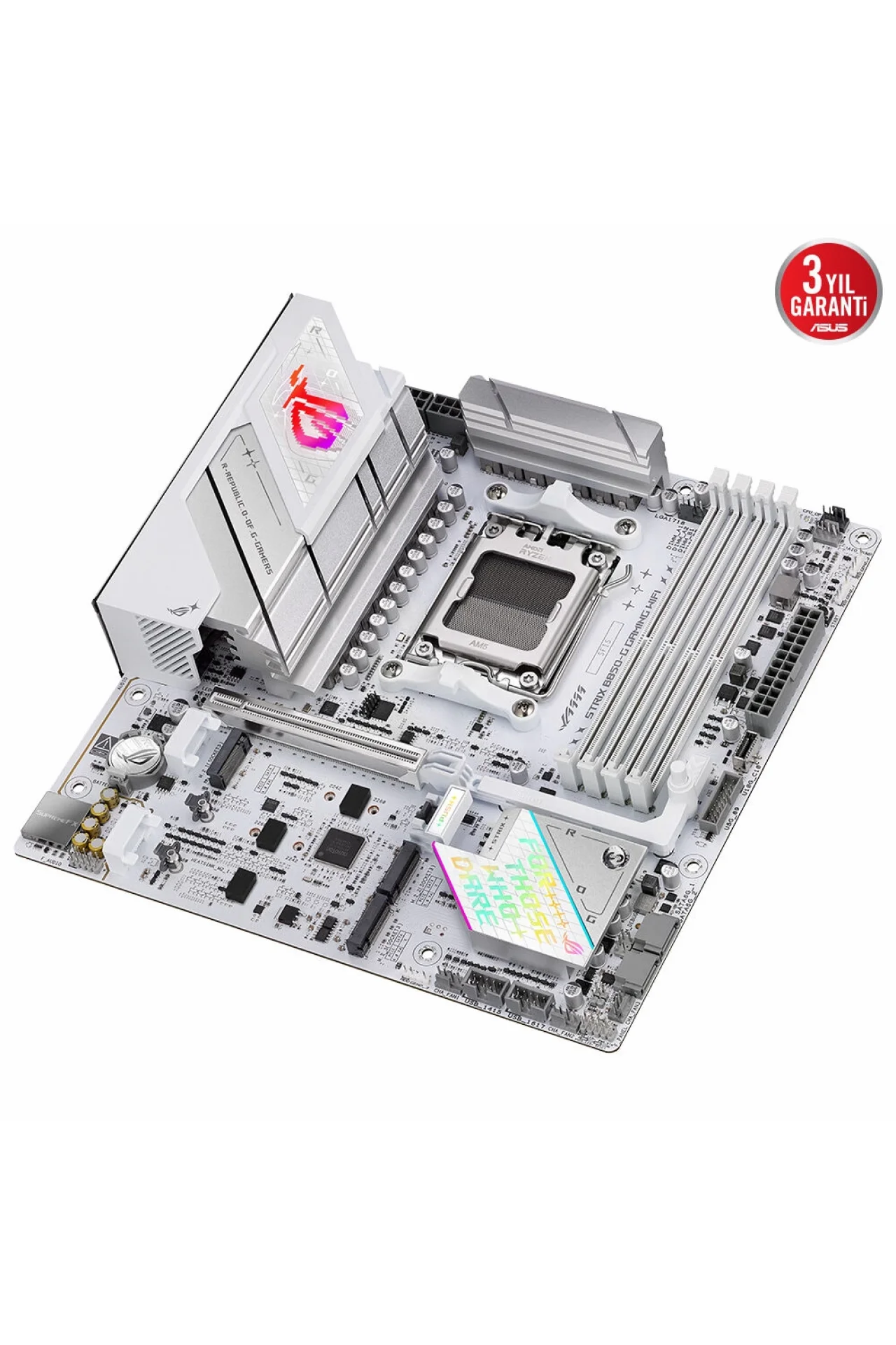 Asus ROG Strix B850-G Gaming WIFI 8000MHz (OC) DDR5 Soket AM5 M.2 HDMI DP mATX Anakart