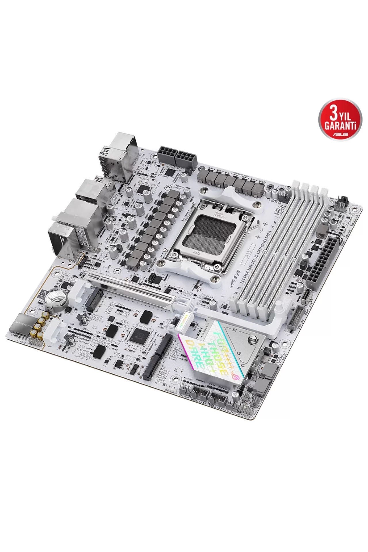 Asus ROG Strix B850-G Gaming WIFI 8000MHz (OC) DDR5 Soket AM5 M.2 HDMI DP mATX Anakart