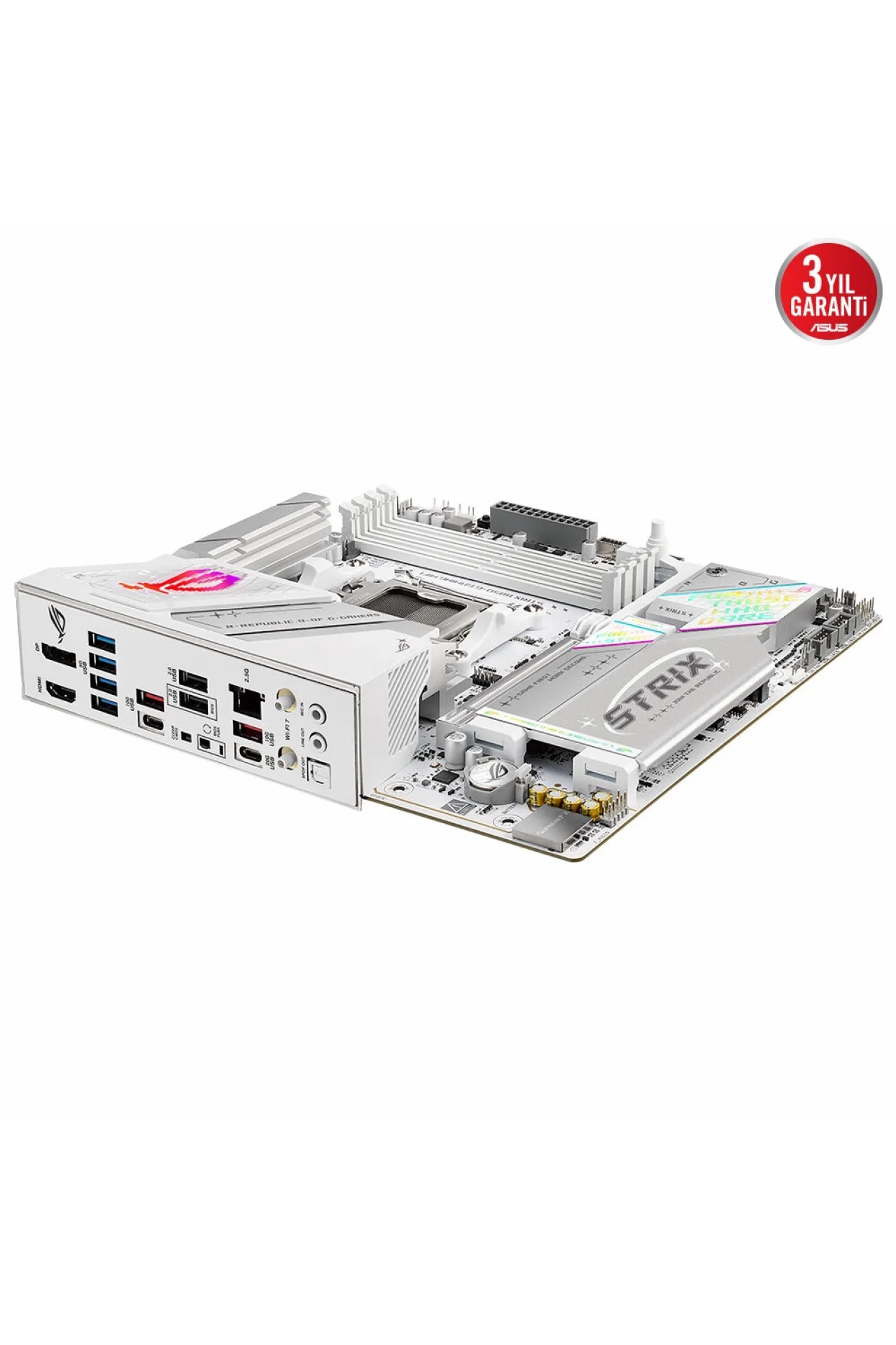 Asus ROG Strix B850-G Gaming WIFI 8000MHz (OC) DDR5 Soket AM5 M.2 HDMI DP mATX Anakart