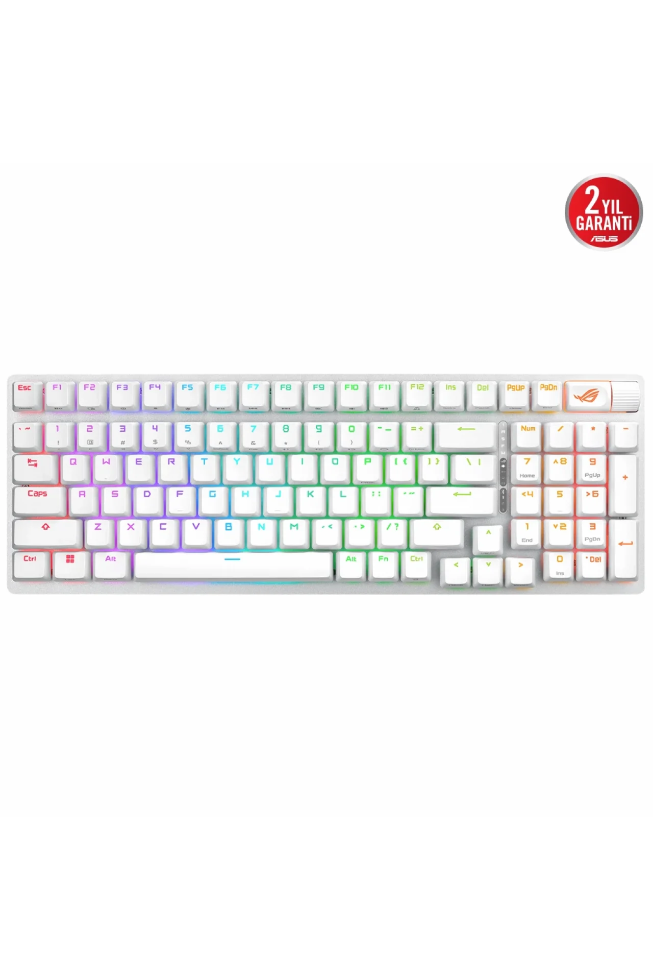 ROG Strix SCOPE II 96 WL_NX SNOW_PBT_UK_BEYAZ
